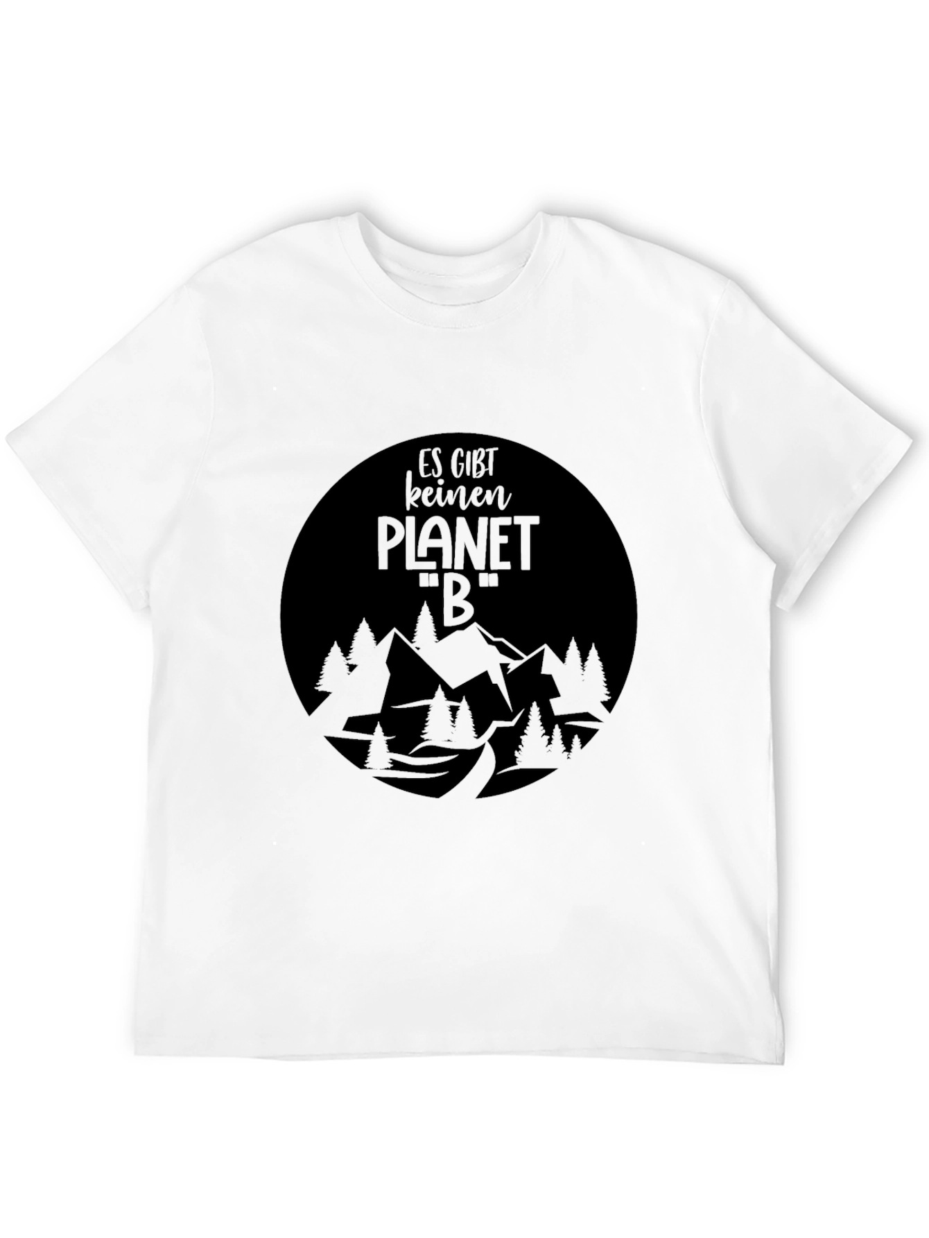 No Planet B Black Graphic Tee