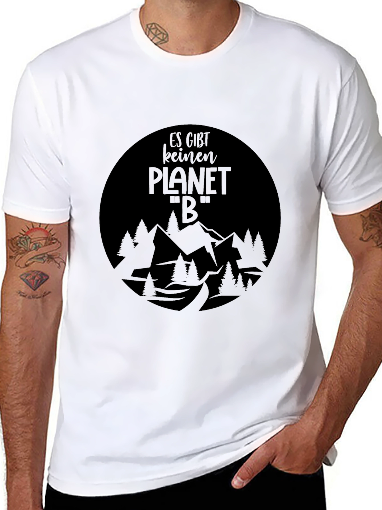 No Planet B Black Graphic Tee
