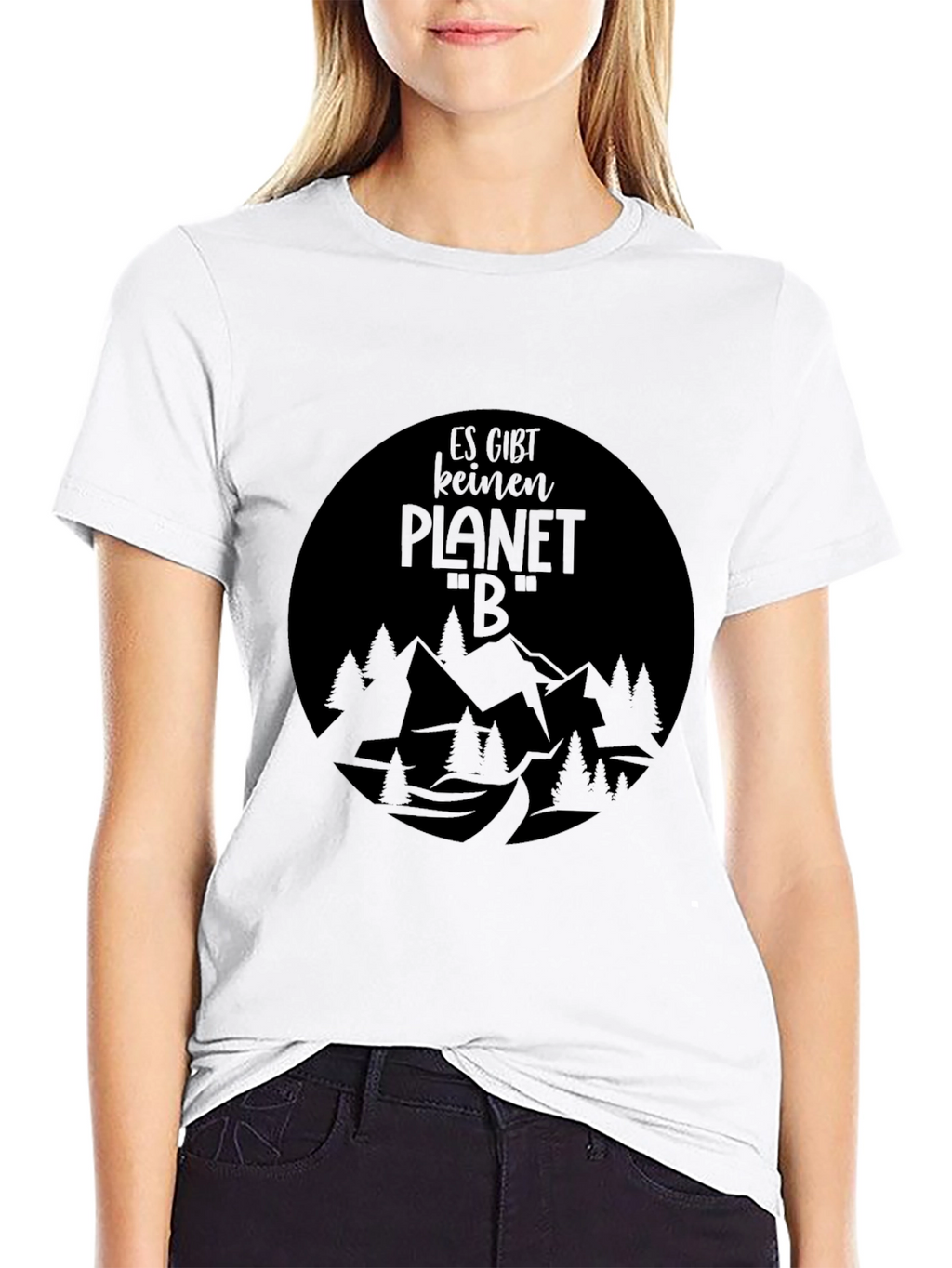 No Planet B Black Graphic Tee