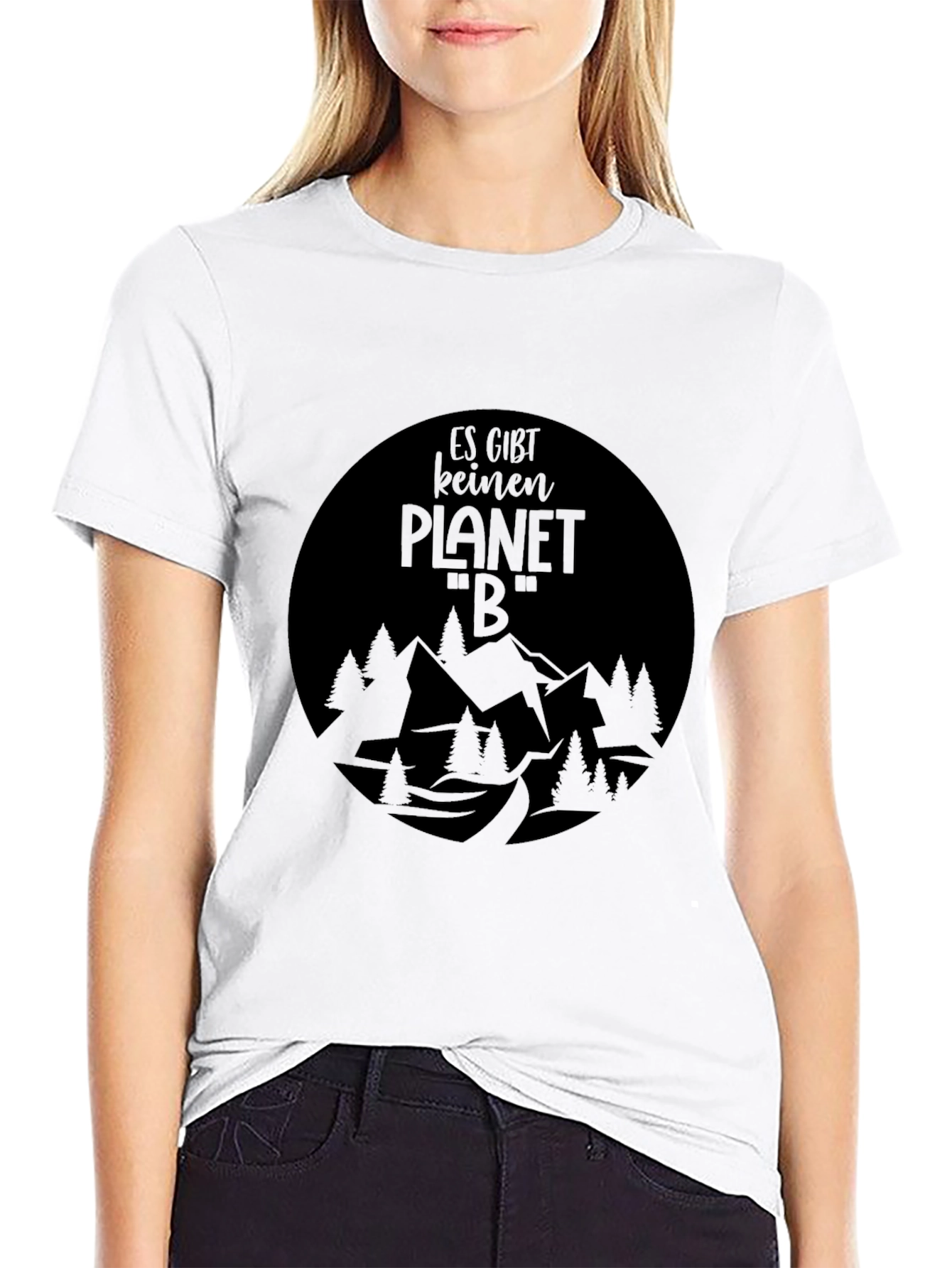 No Planet B Black Graphic Tee