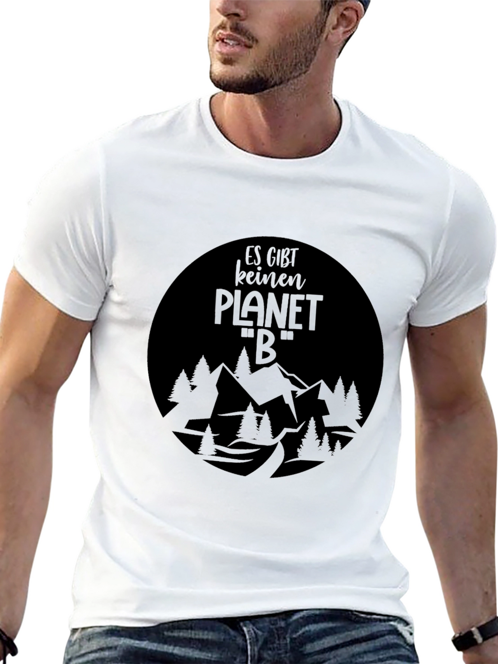 No Planet B Black Graphic Tee
