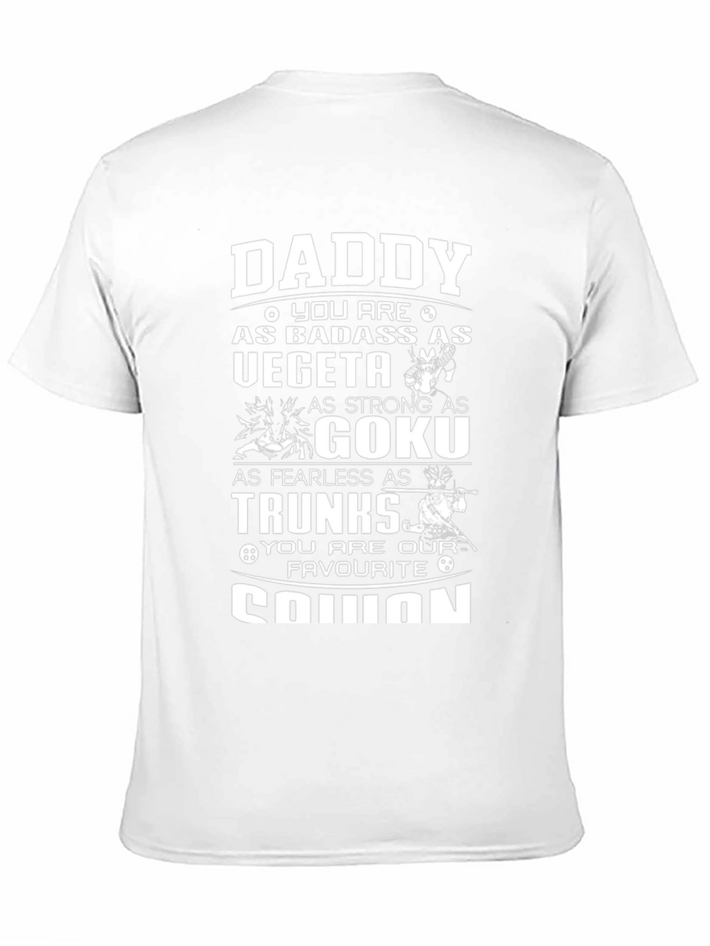 Daddy Dragon Ball Z Inspired T-Shirt