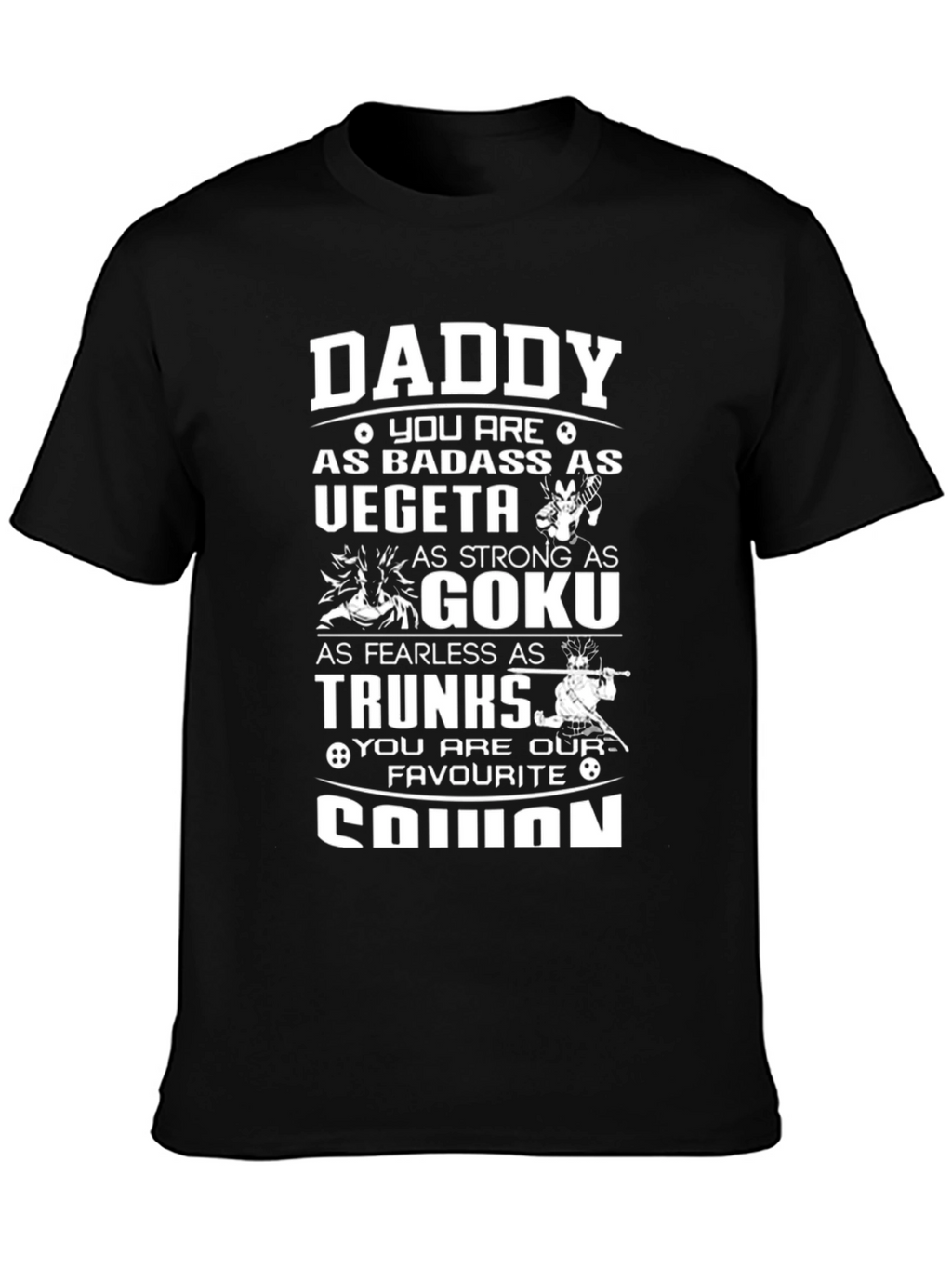 Daddy Dragon Ball Z Inspired T-Shirt