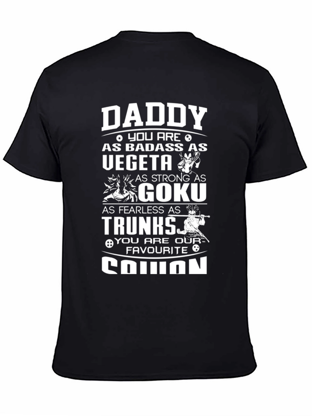 Daddy Dragon Ball Z Inspired T-Shirt