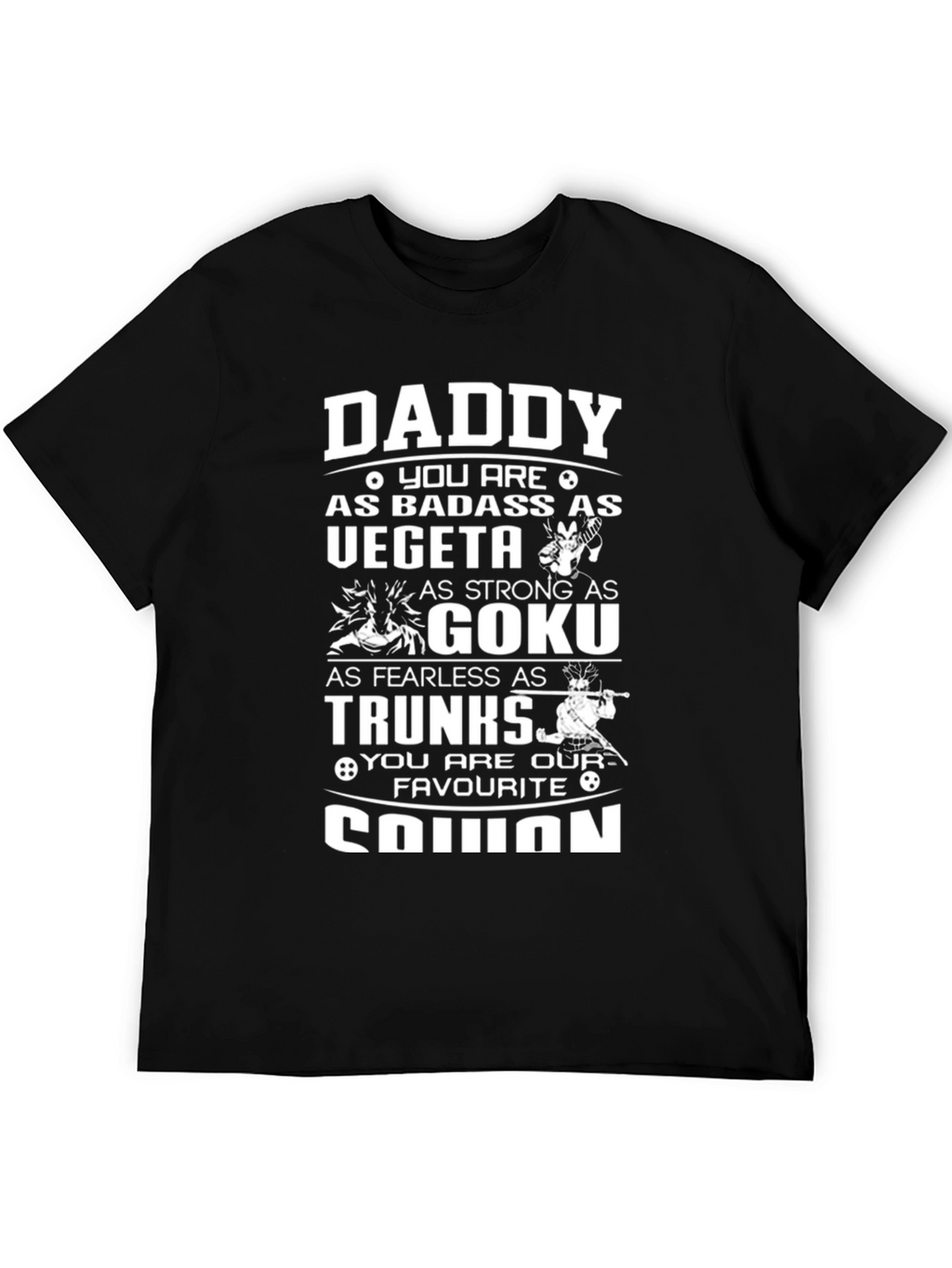 Daddy Dragon Ball Z Inspired T-Shirt