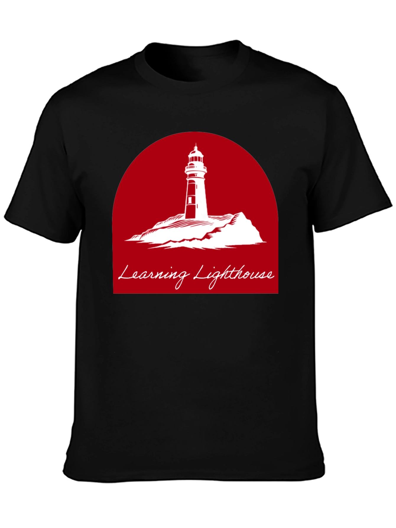 Learning Lighthouse Graphic T-Shirt
