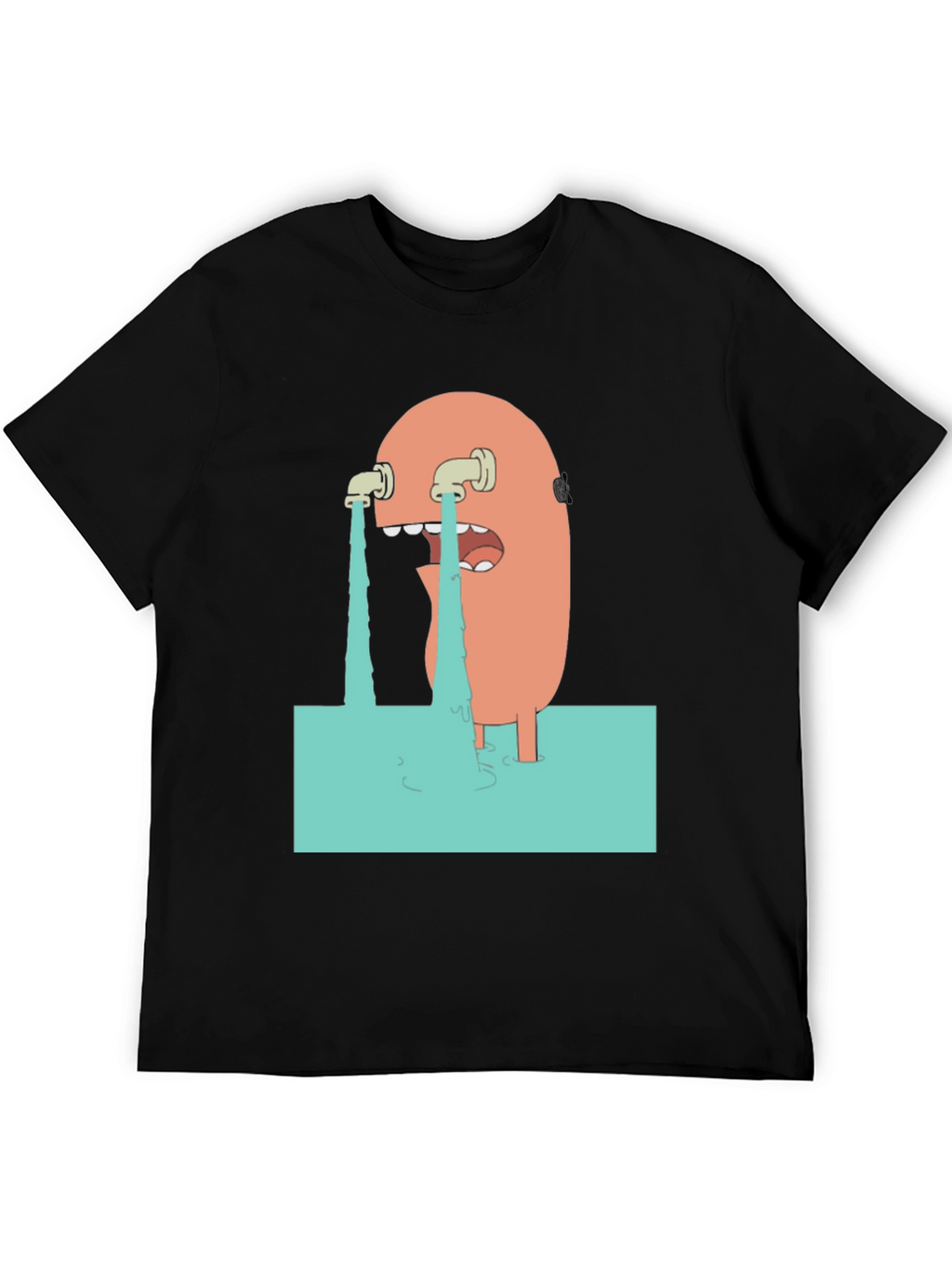 Tears of a Cartoon Black T-Shirt