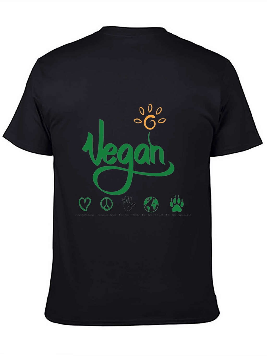 Vegan T-Shirt Animal Rights Eco-Friendly
