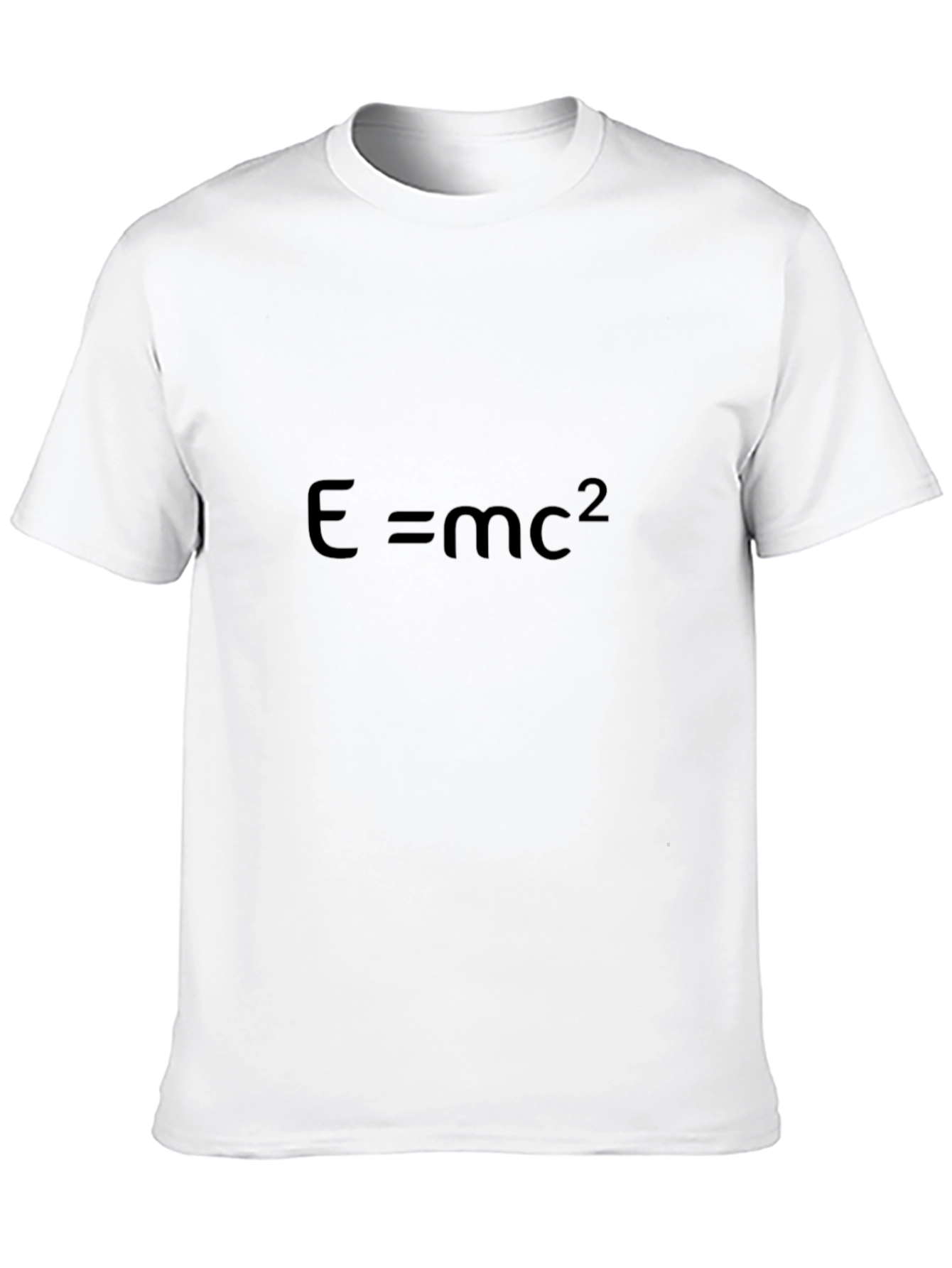 Einsteins Equation Tee - E=mc² Black T-Shirt