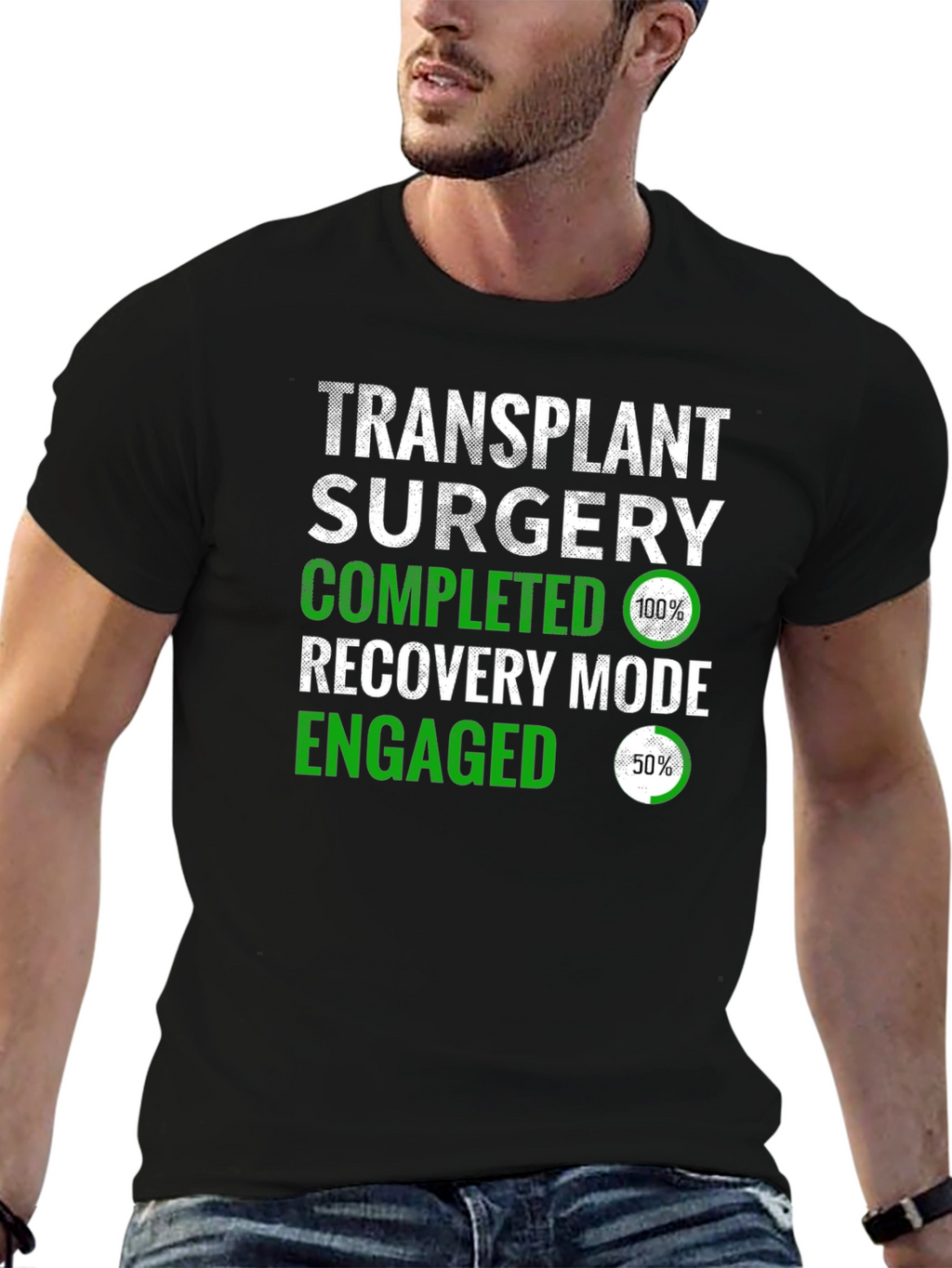 Transplant Surgery Recovery Mode T-Shirt