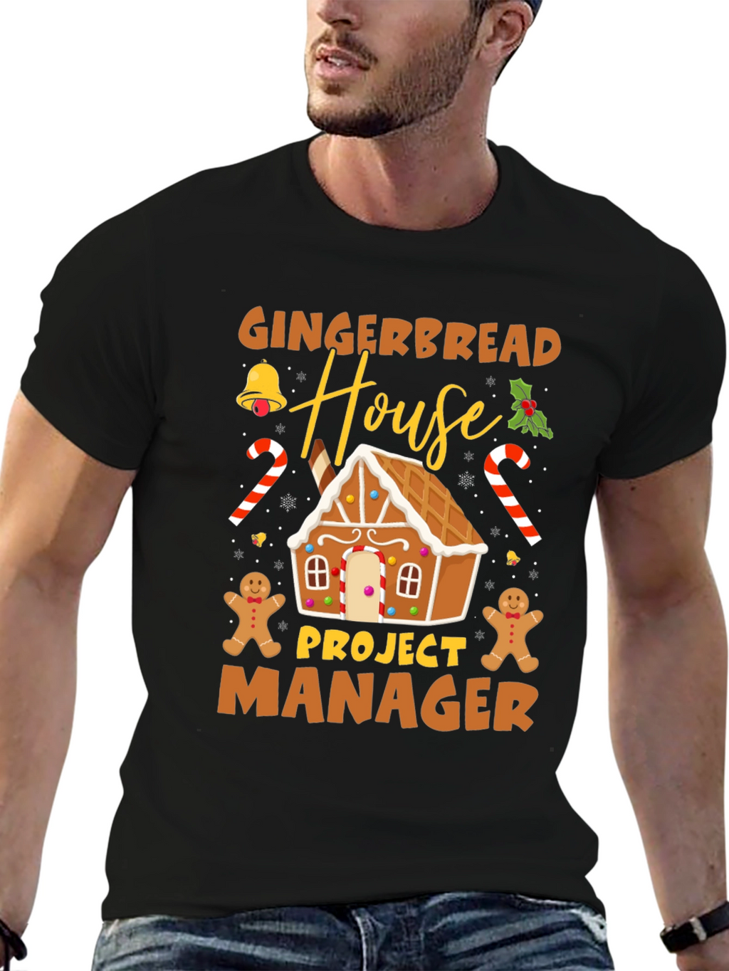 Gingerbread House Project Manager T-Shirt