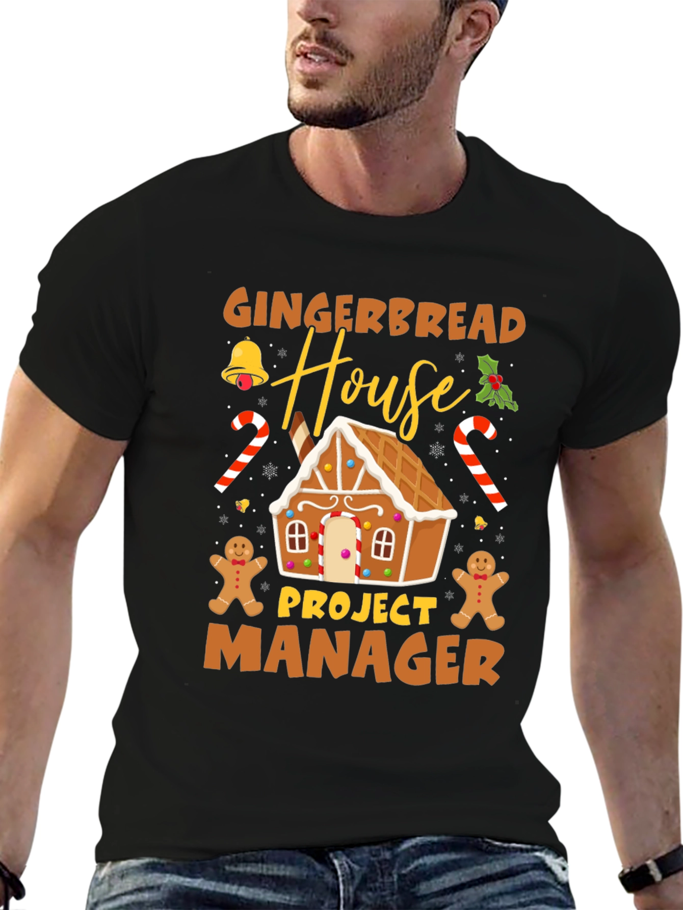Gingerbread House Project Manager T-Shirt
