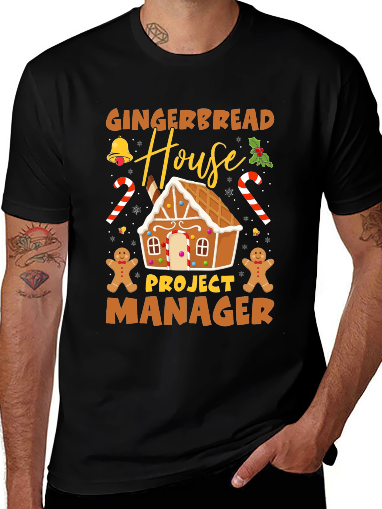 Gingerbread House Project Manager T-Shirt