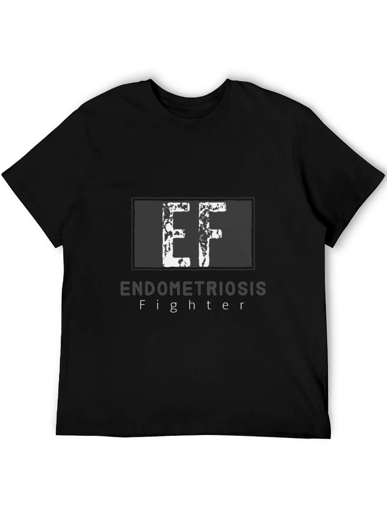 Endometriosis Fighter T-Shirt - Black