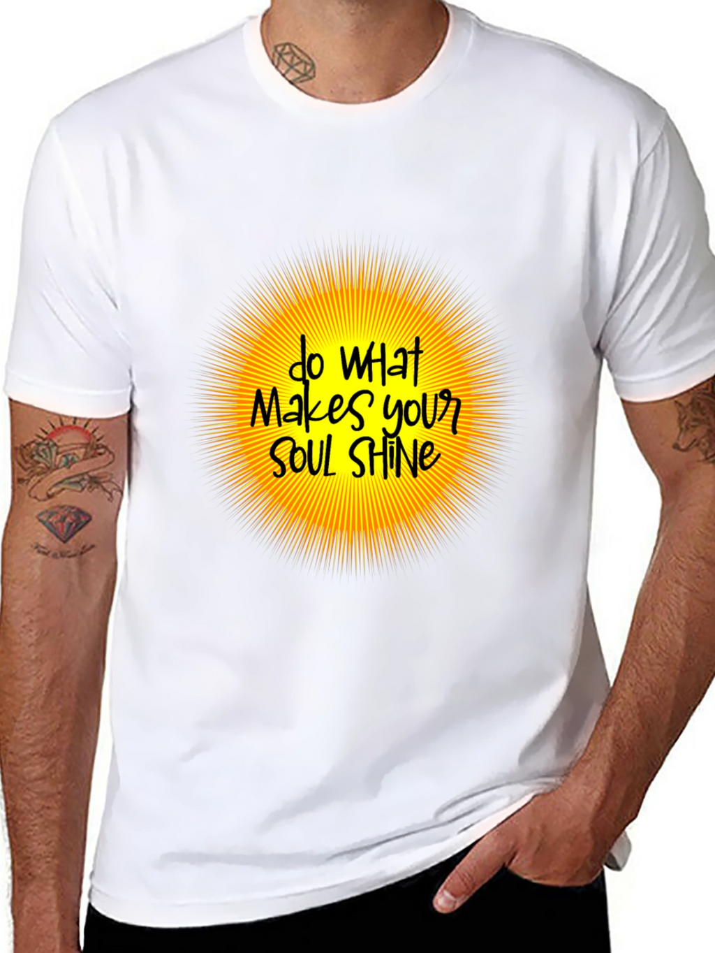 Soul Shine T-Shirt - Inspirational Graphic Tee