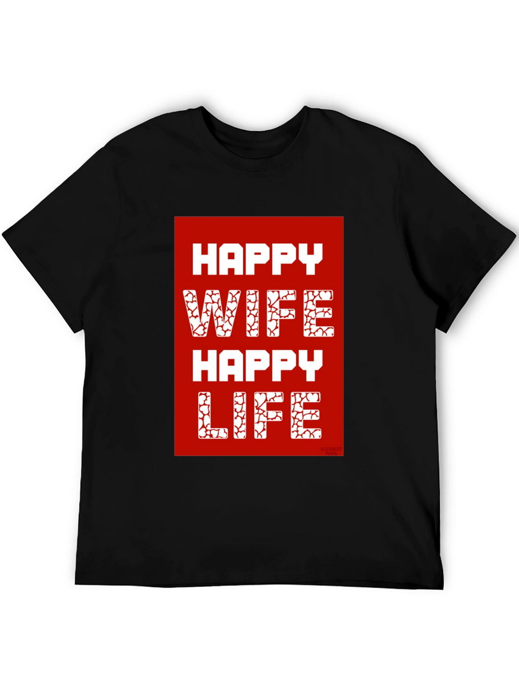 Happy Wife Happy Life Graphic T-Shirt