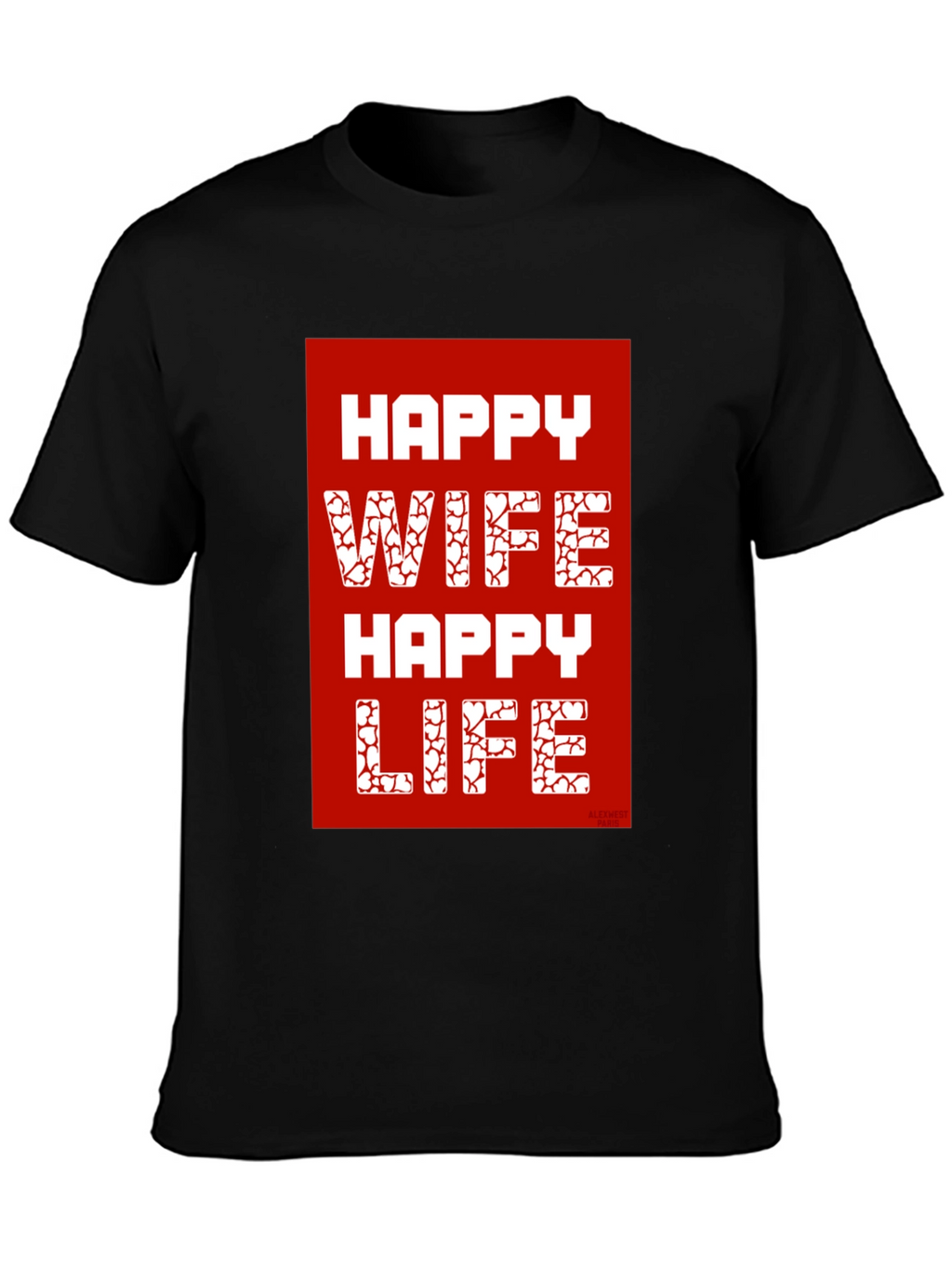 Happy Wife Happy Life Graphic T-Shirt