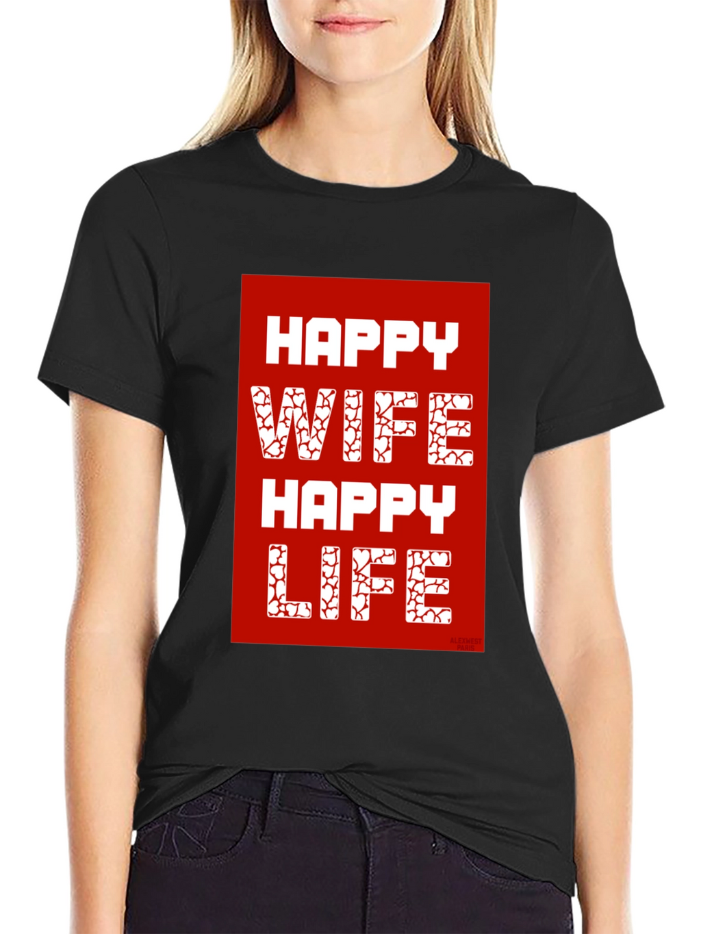 Happy Wife Happy Life Graphic T-Shirt