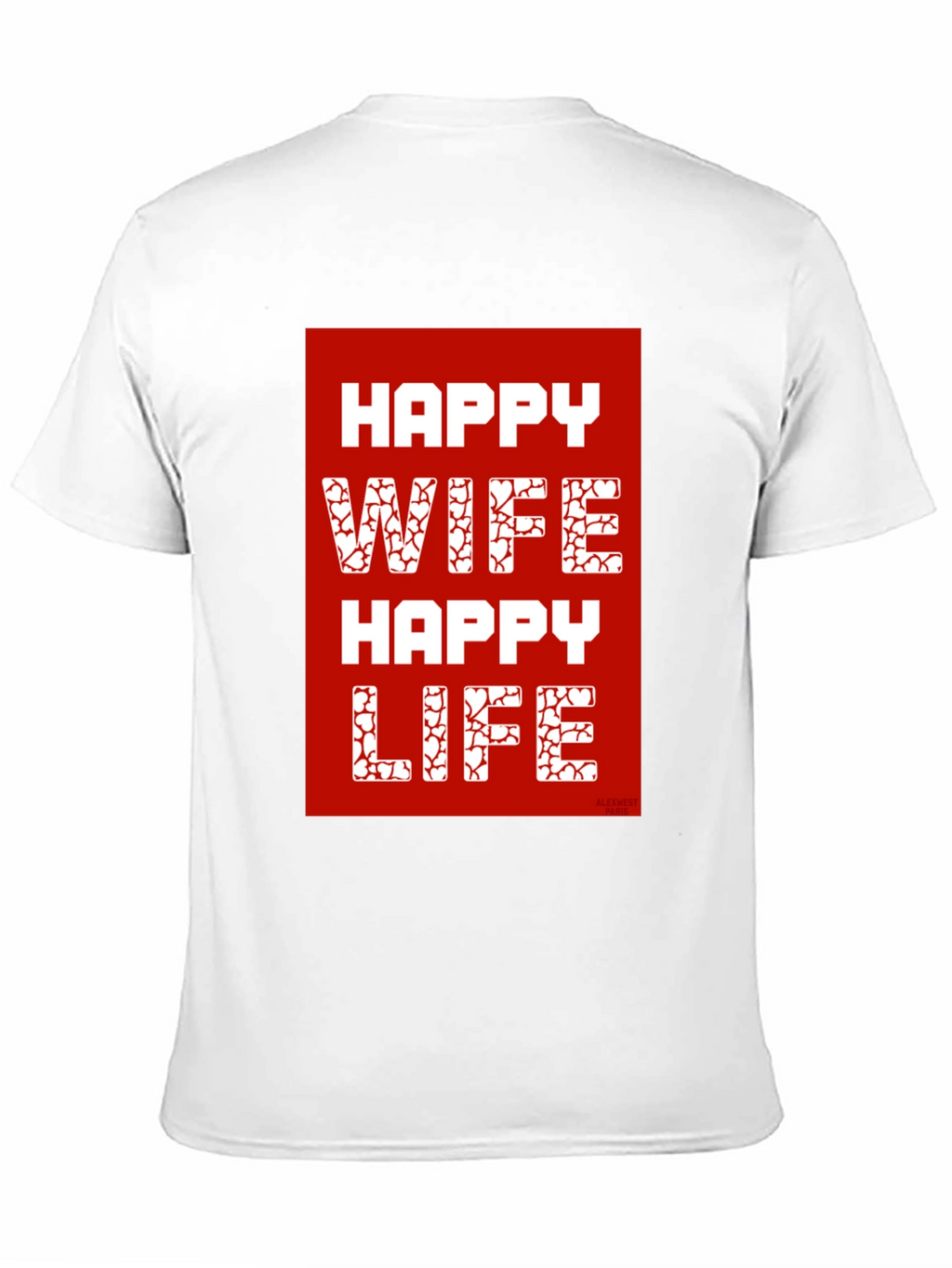 Happy Wife Happy Life Graphic T-Shirt