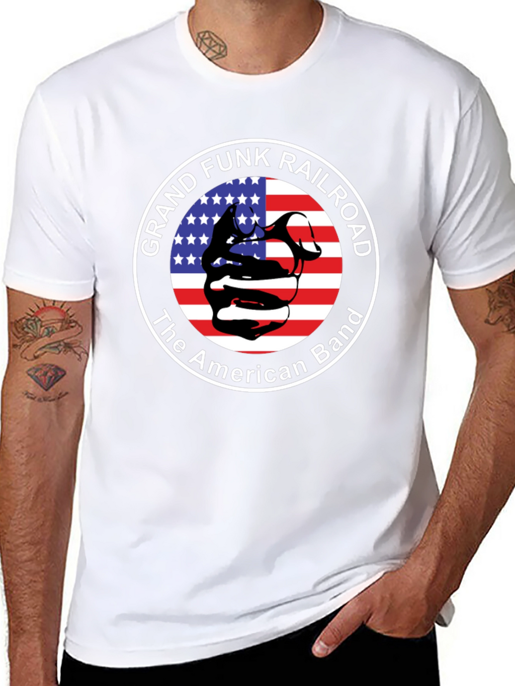 Grand Funk Railroad T-Shirt: The American Band Tee