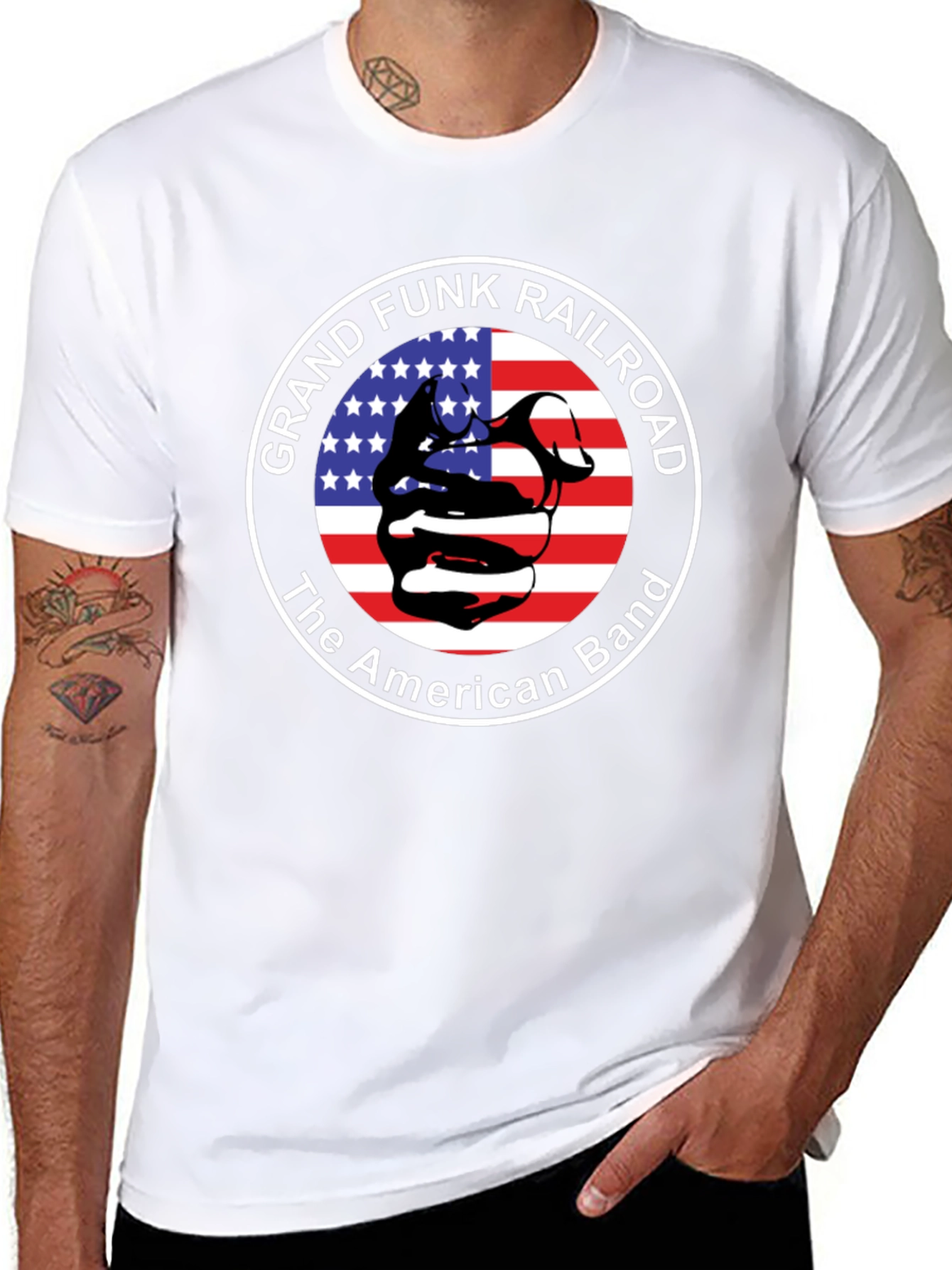 Grand Funk Railroad T-Shirt: The American Band Tee