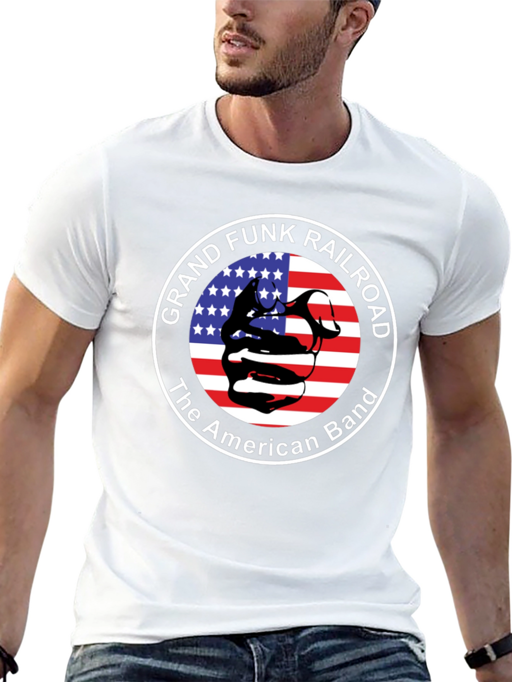 Grand Funk Railroad T-Shirt: The American Band Tee