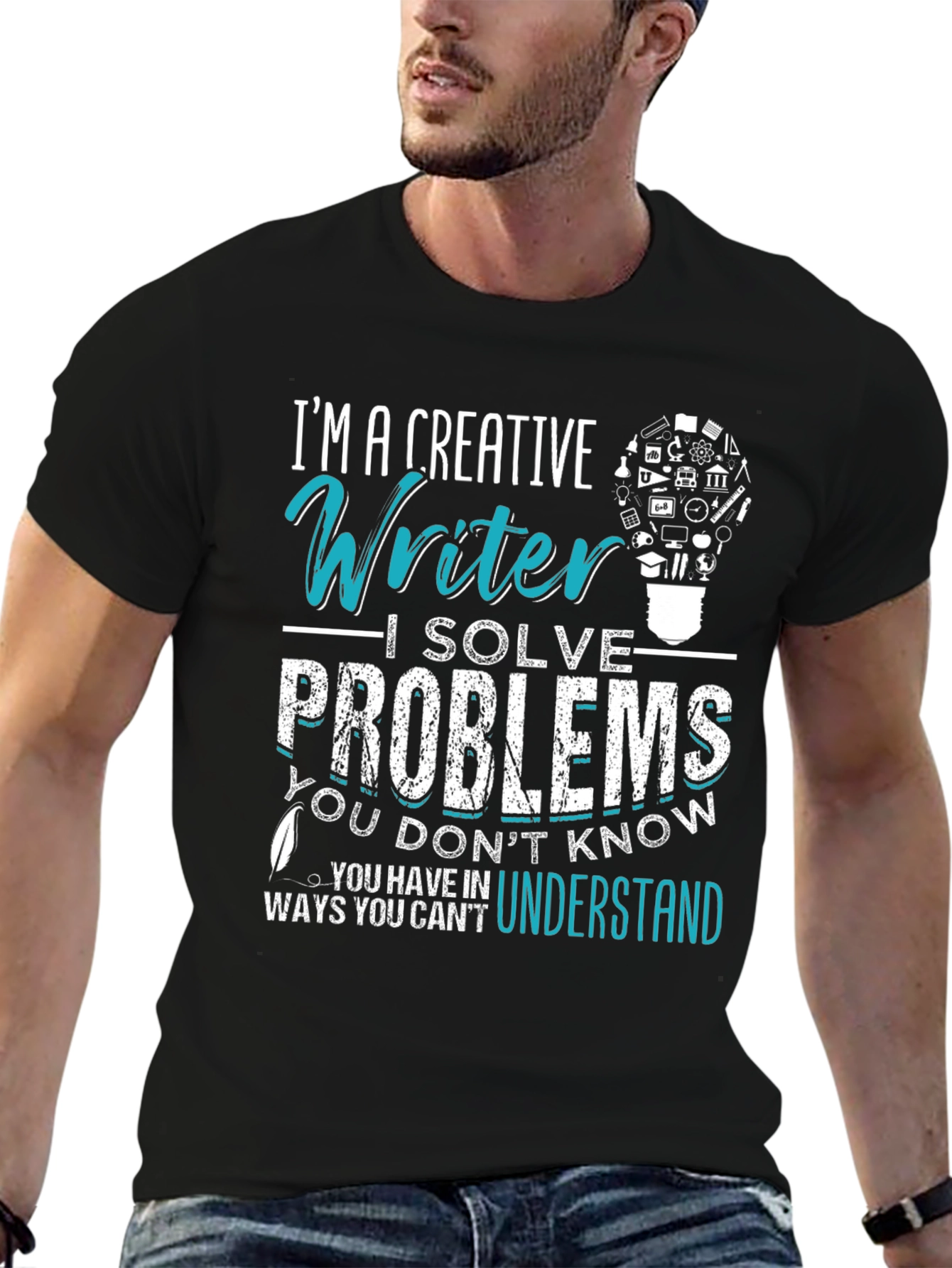 Creative Writer T-Shirt: I Solve Problems
