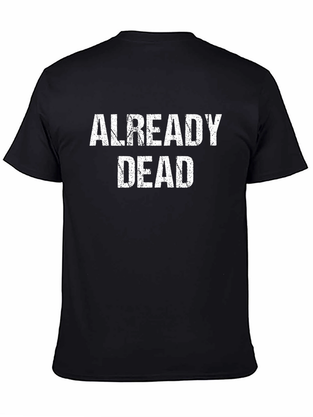 Already Dead Graphic T-Shirt - Black Cotton Tee