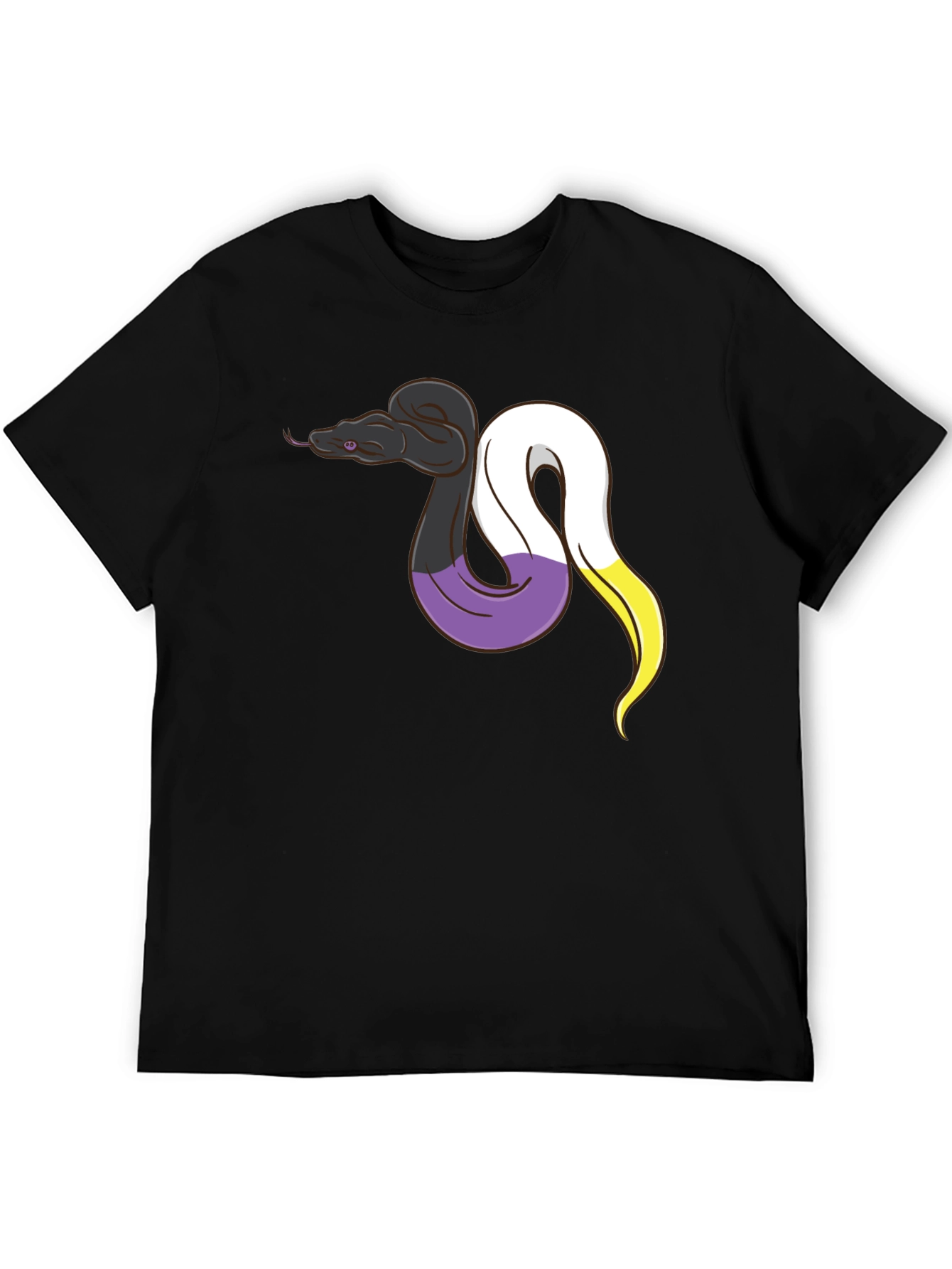 Nonbinary Pride Snake T-Shirt
