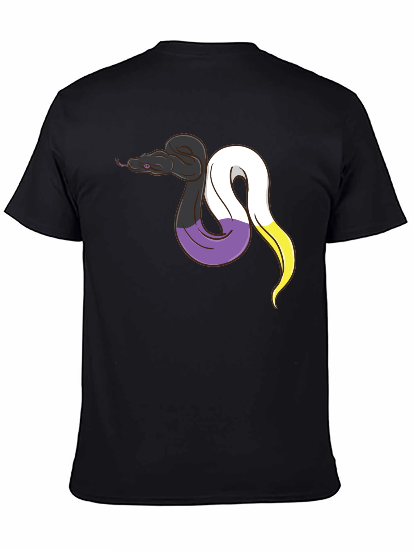 Nonbinary Pride Snake T-Shirt