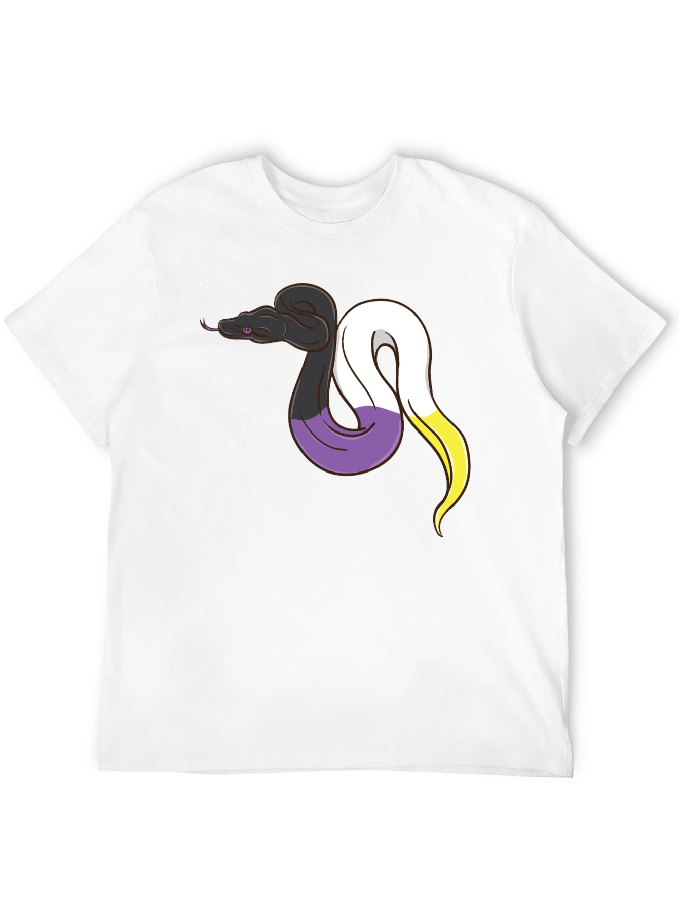 Nonbinary Pride Snake T-Shirt