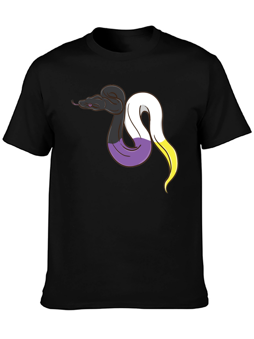 Nonbinary Pride Snake T-Shirt