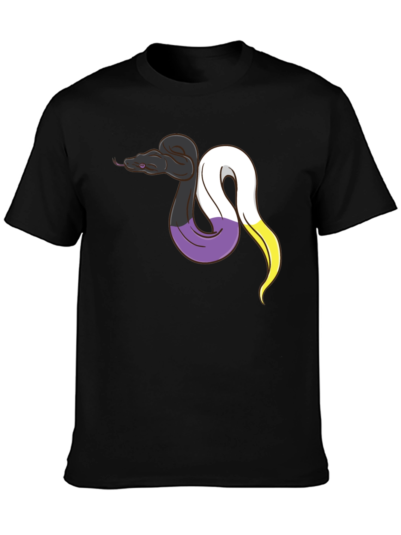 Nonbinary Pride Snake T-Shirt