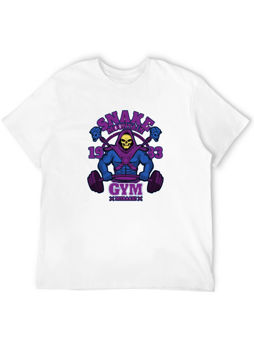 Snake Mountain Gym T-Shirt - Skeletor Graphic Tee