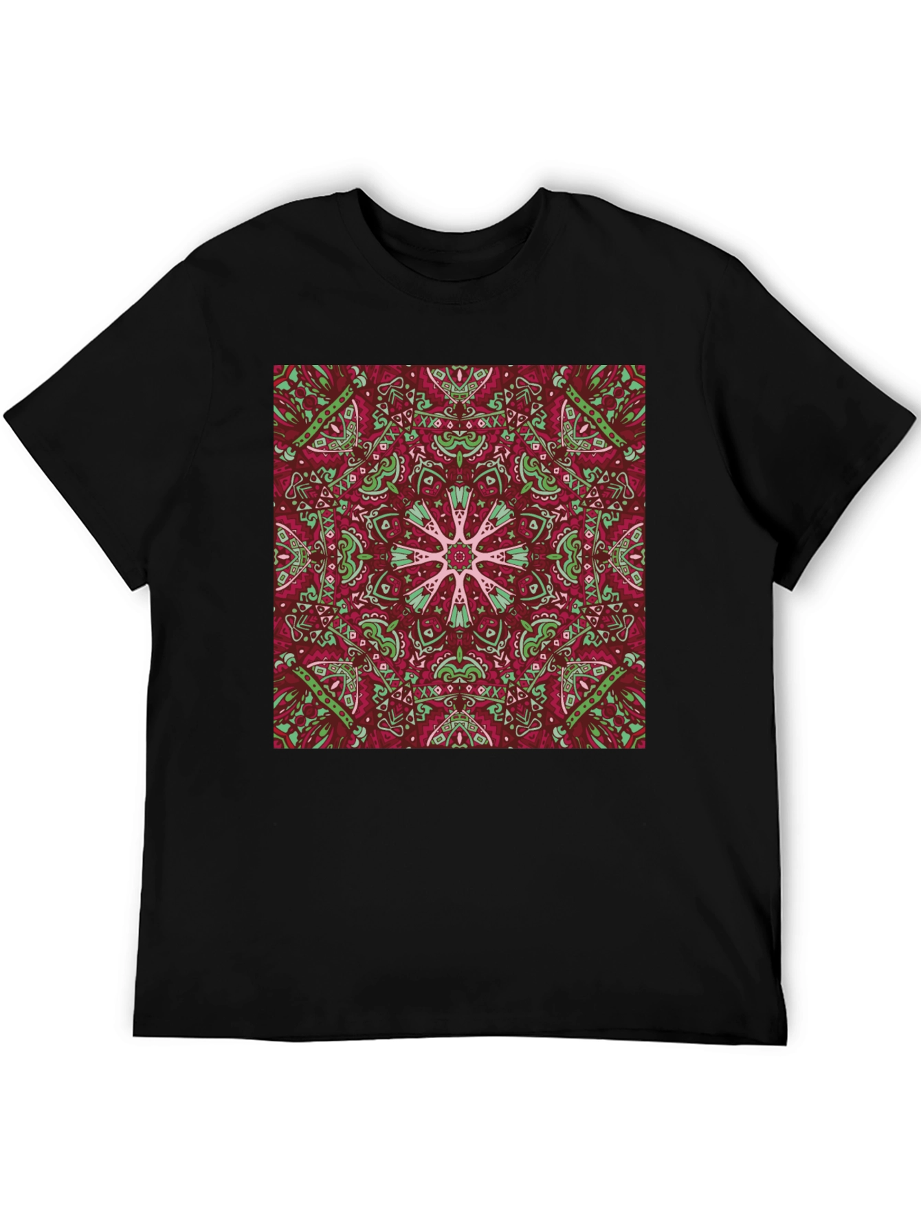 Kaleidoscope Mandala T-Shirt - Unique Graphic Tee