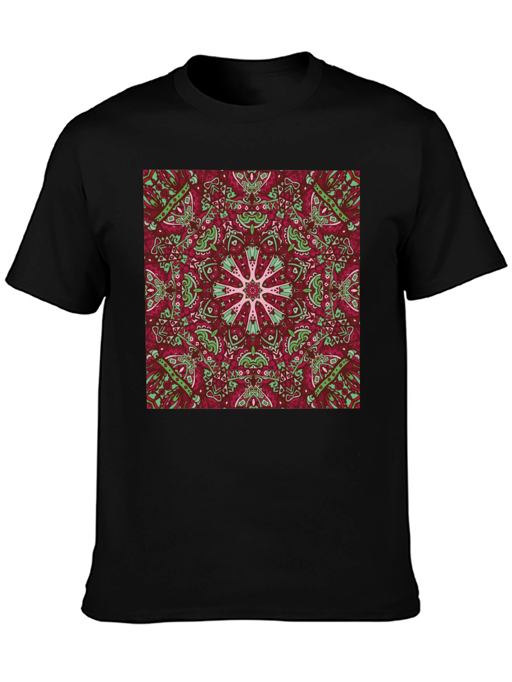 Kaleidoscope Mandala T-Shirt - Unique Graphic Tee