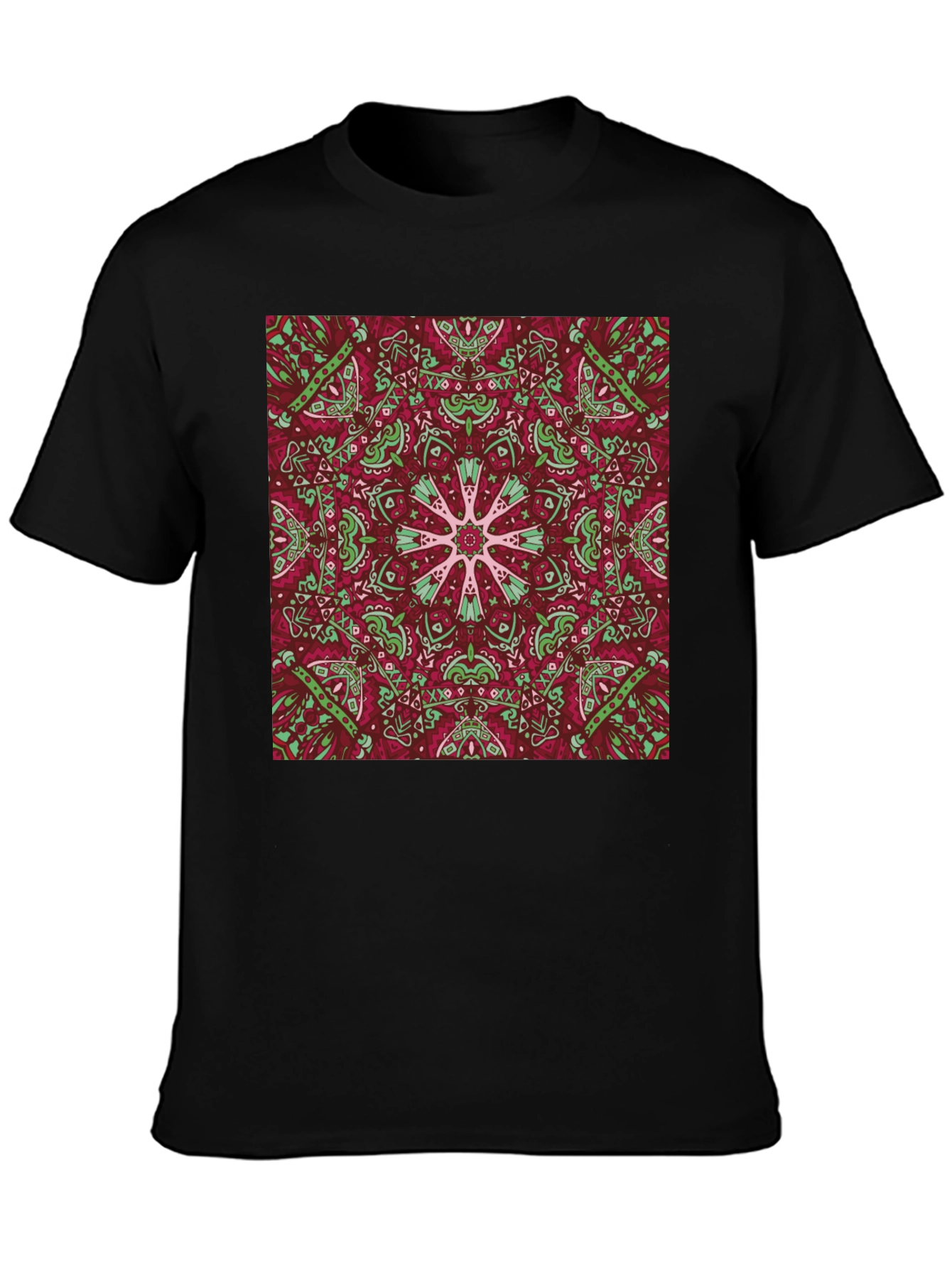 Kaleidoscope Mandala T-Shirt - Unique Graphic Tee