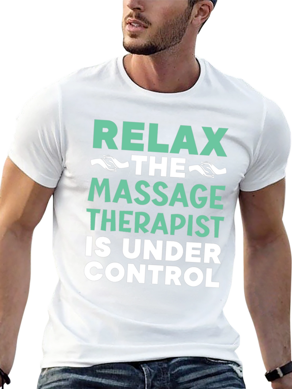 Relax Massage Therapist T-Shirt - Funny Therapy Tee
