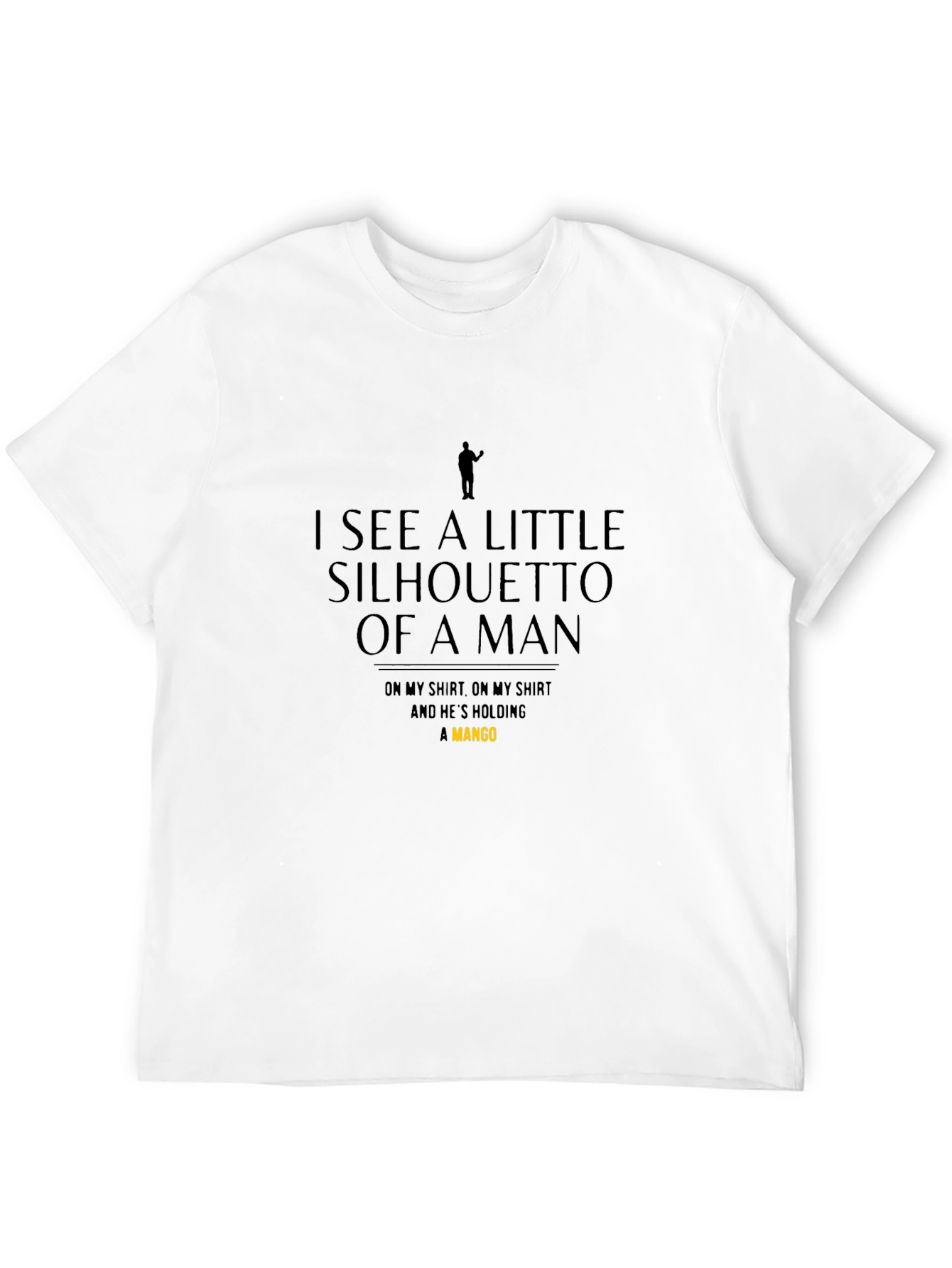 Silhouette Man & Mango T-Shirt - Graphic Tee