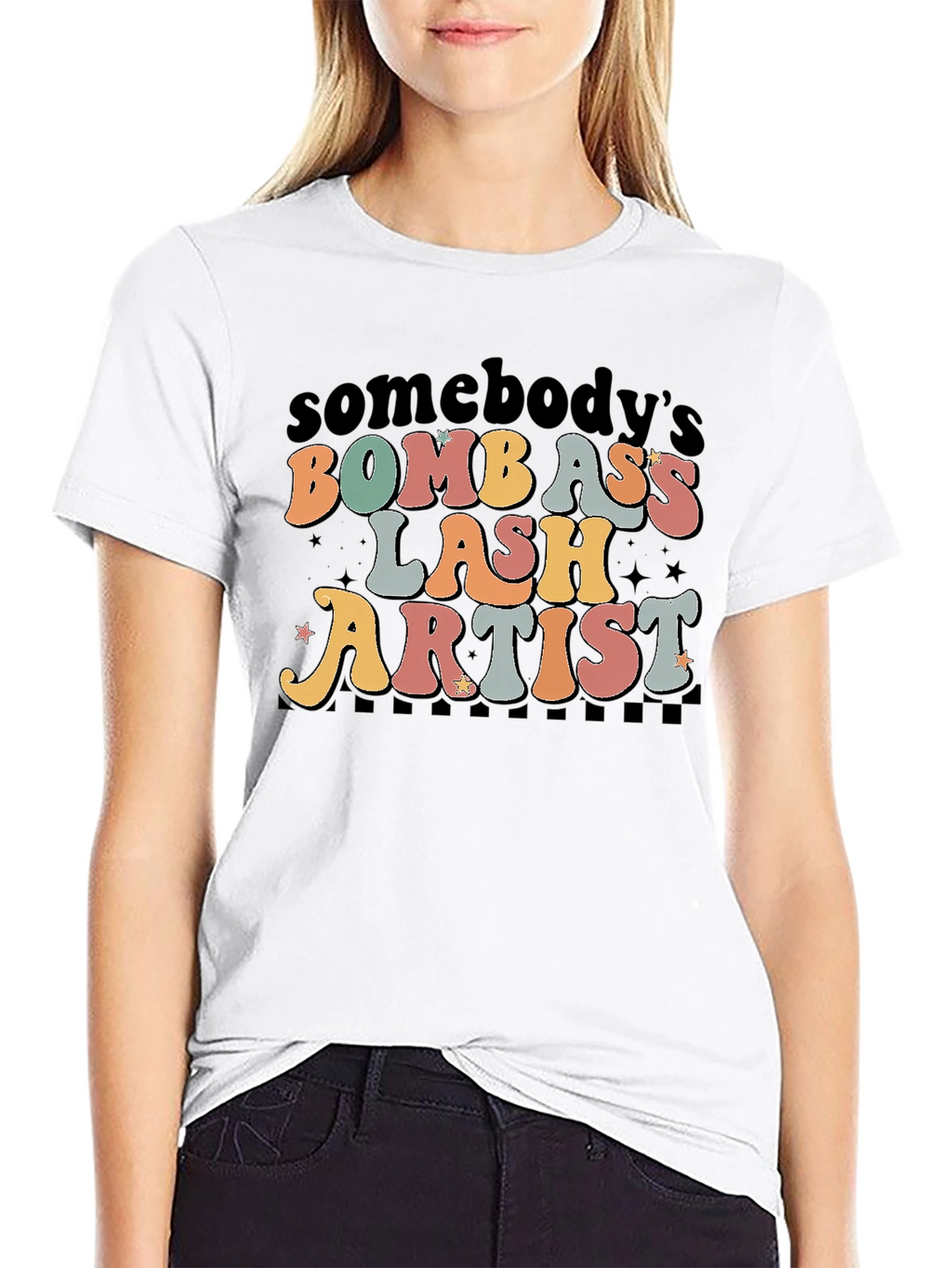 Bombass Lash Artist Black T-Shirt