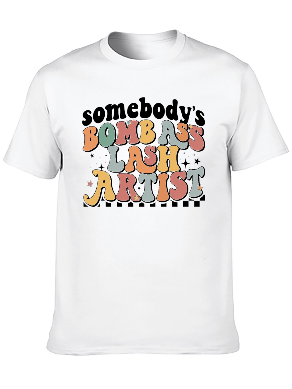 Bombass Lash Artist Black T-Shirt