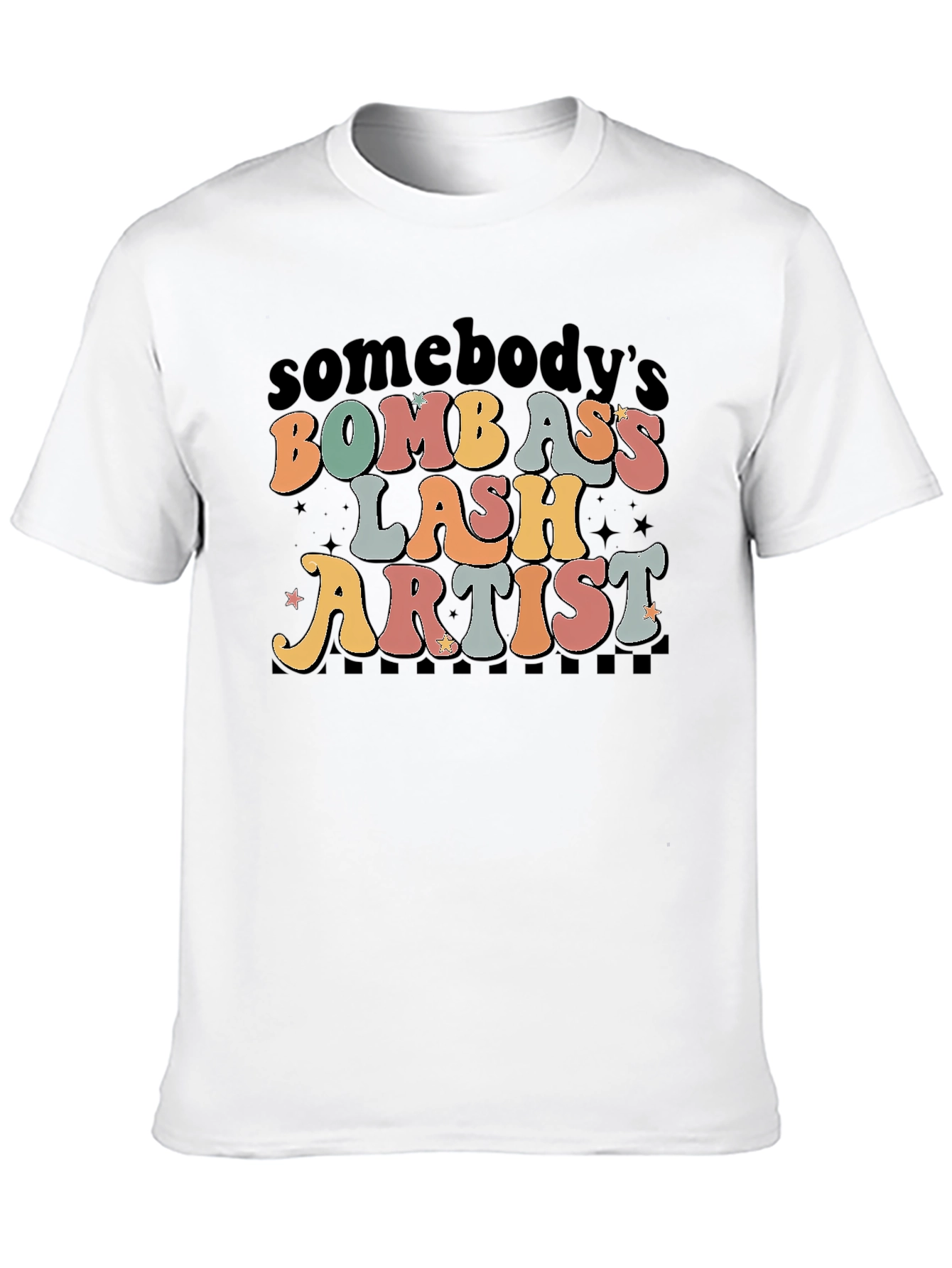 Bombass Lash Artist Black T-Shirt