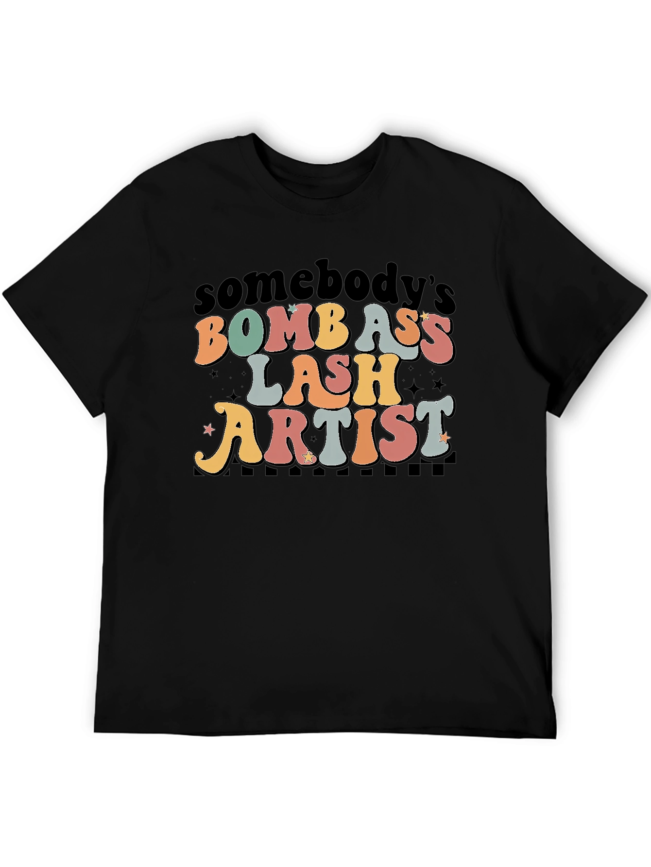 Bombass Lash Artist Black T-Shirt