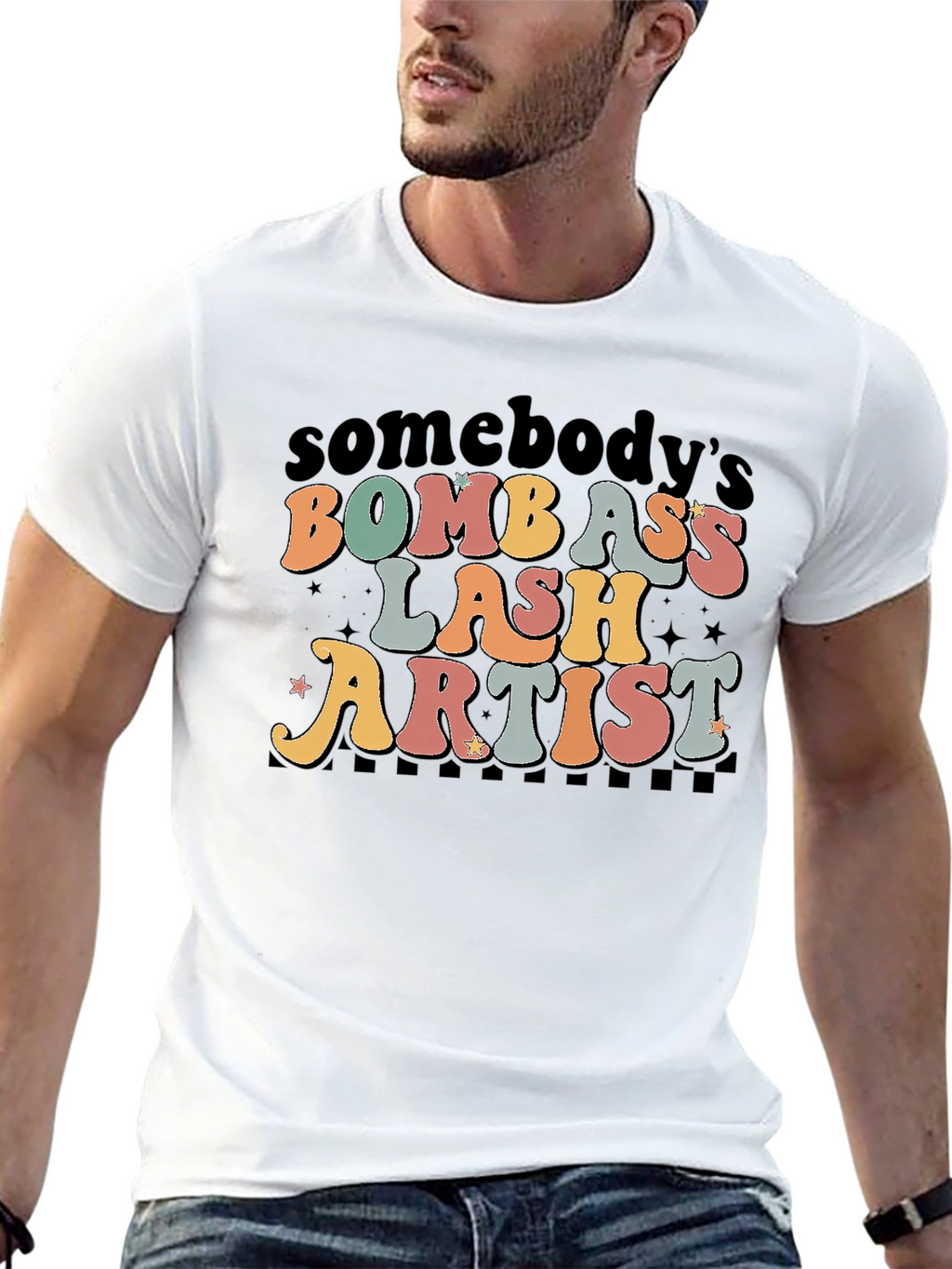 Bombass Lash Artist Black T-Shirt