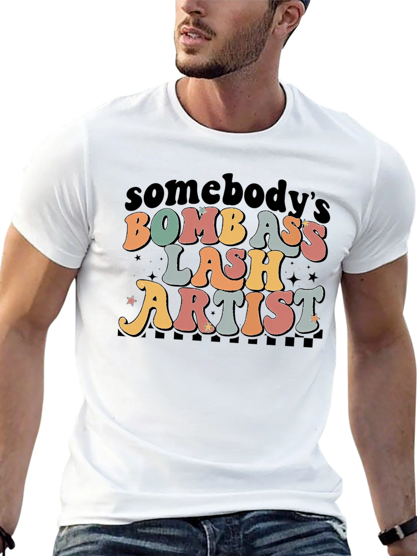 Bombass Lash Artist Black T-Shirt