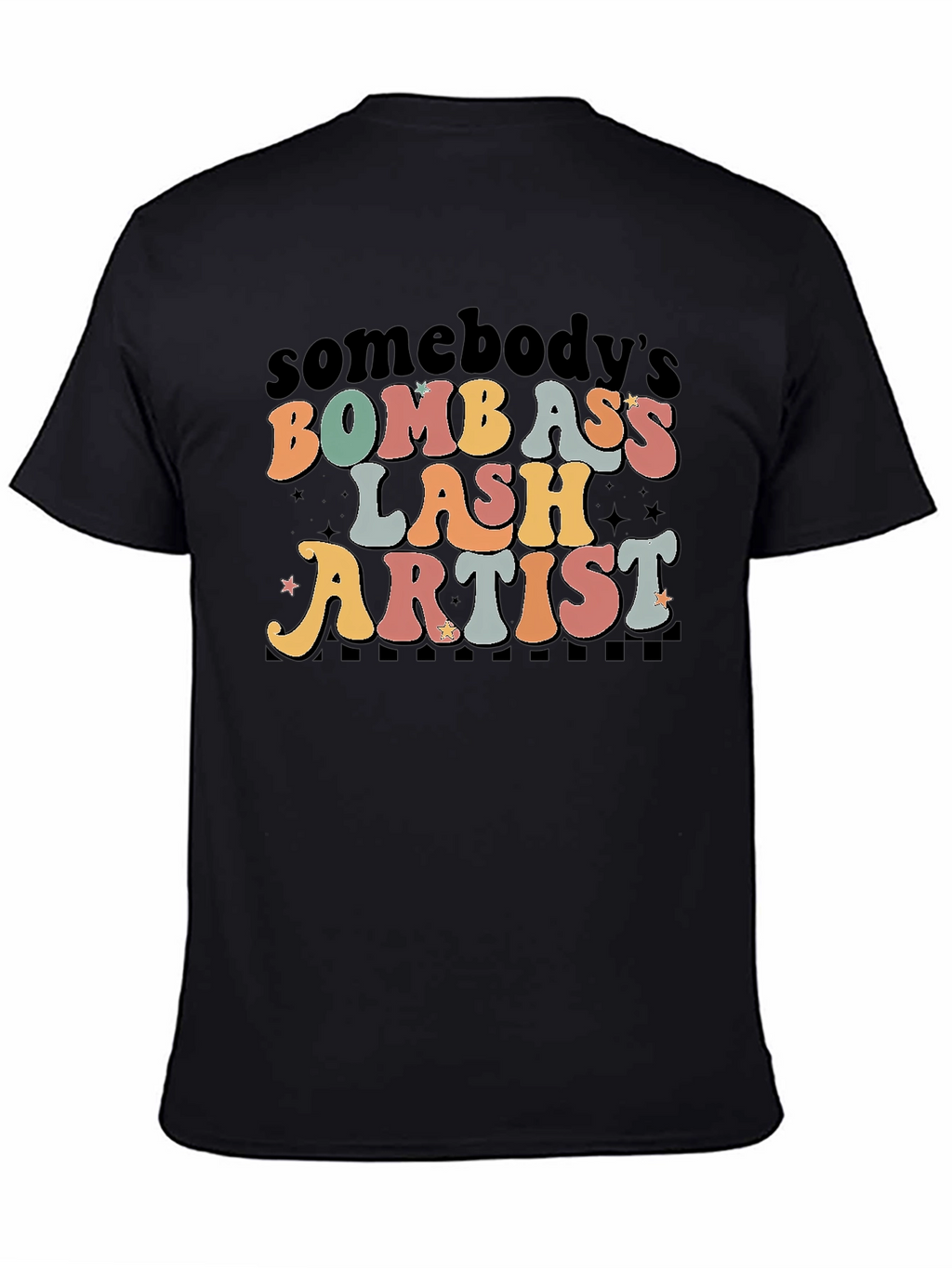Bombass Lash Artist Black T-Shirt