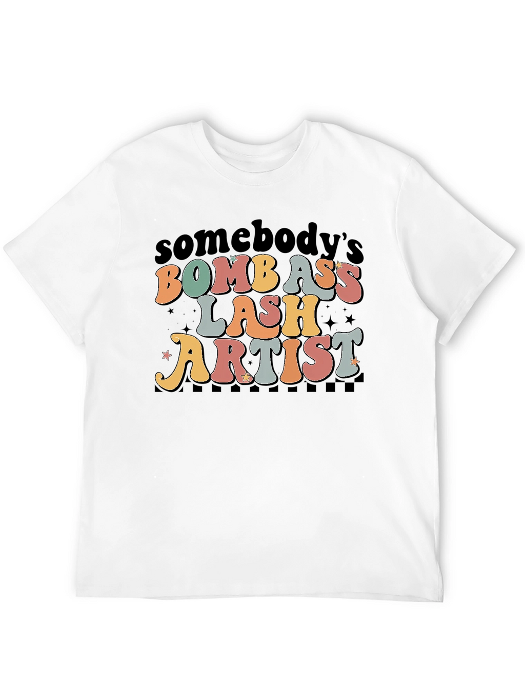 Bombass Lash Artist Black T-Shirt