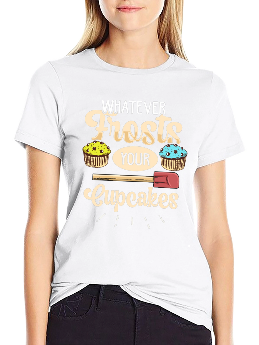 Whatever Frosts Your Cupcakes Graphic Tee