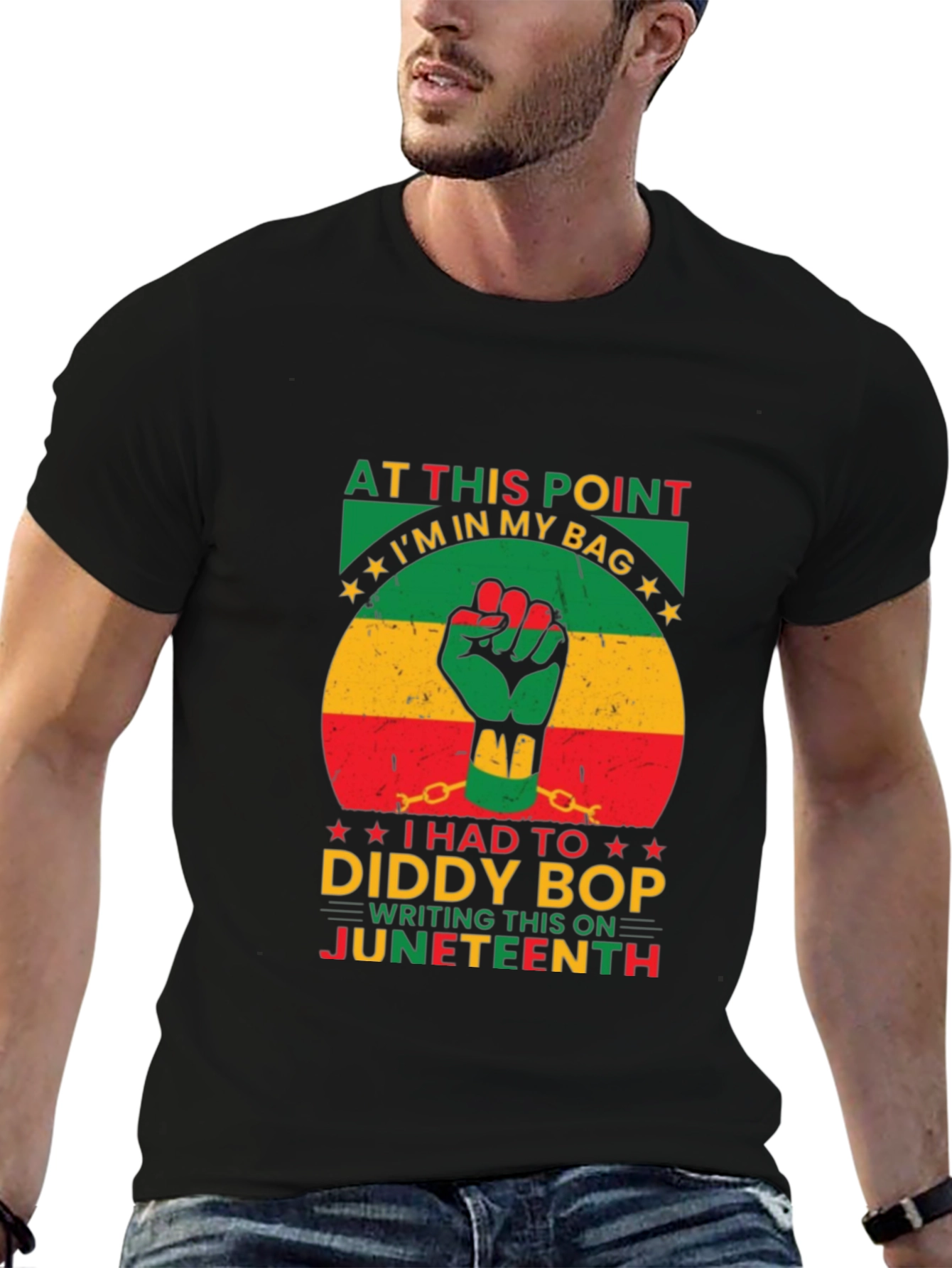 Juneteenth Fist Graphic T-Shirt