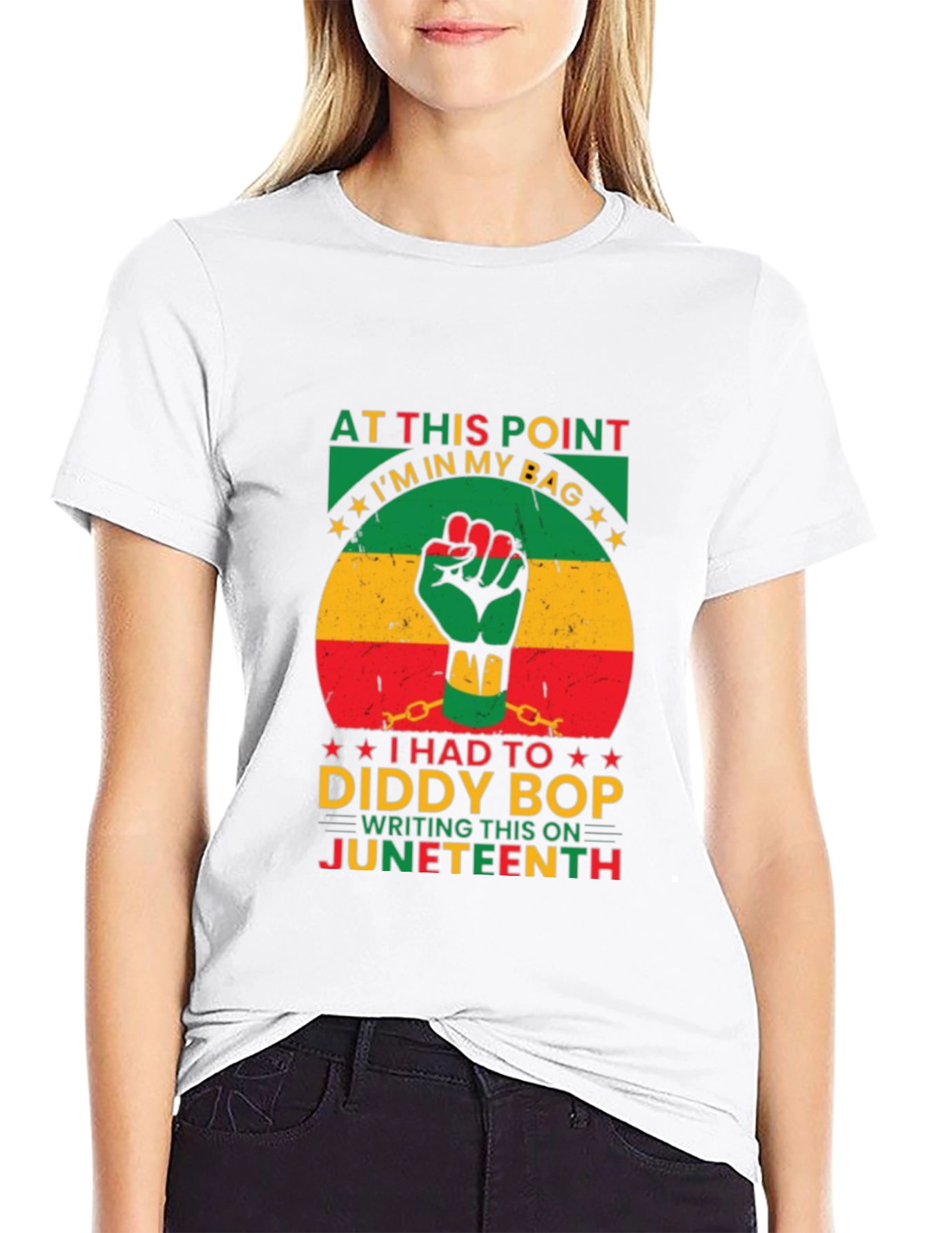 Juneteenth Fist Graphic T-Shirt